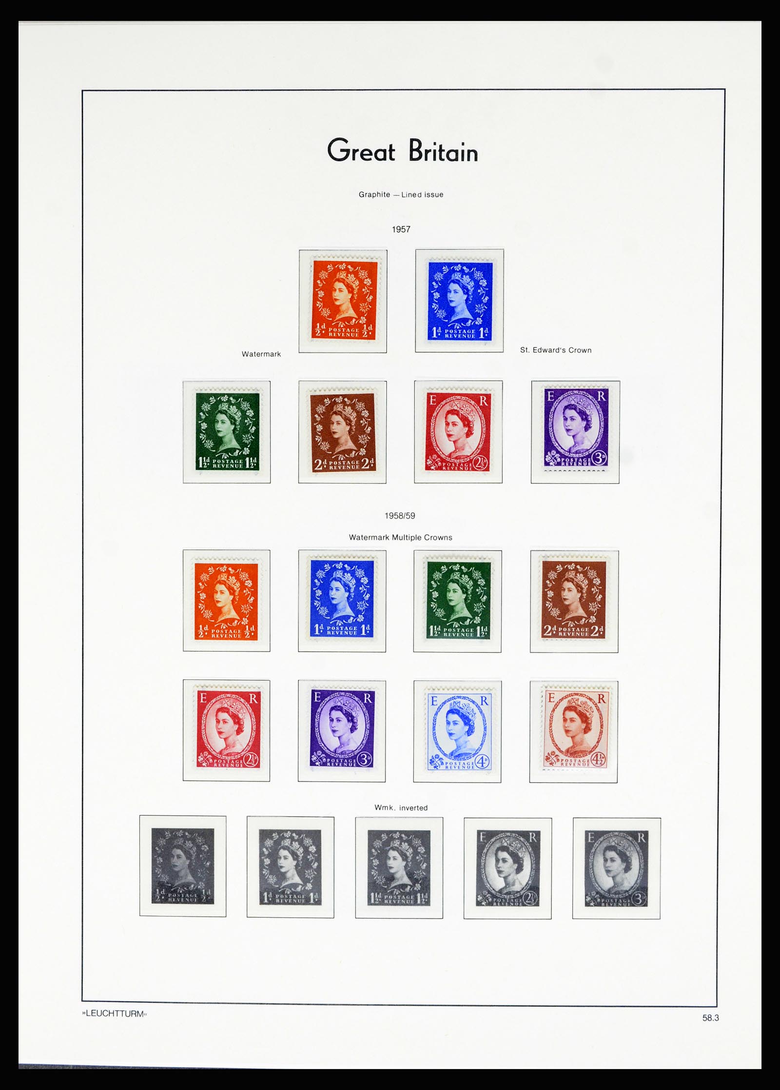 36787 047 - Stamp collection 36787 Great Britain 1840-2000.
