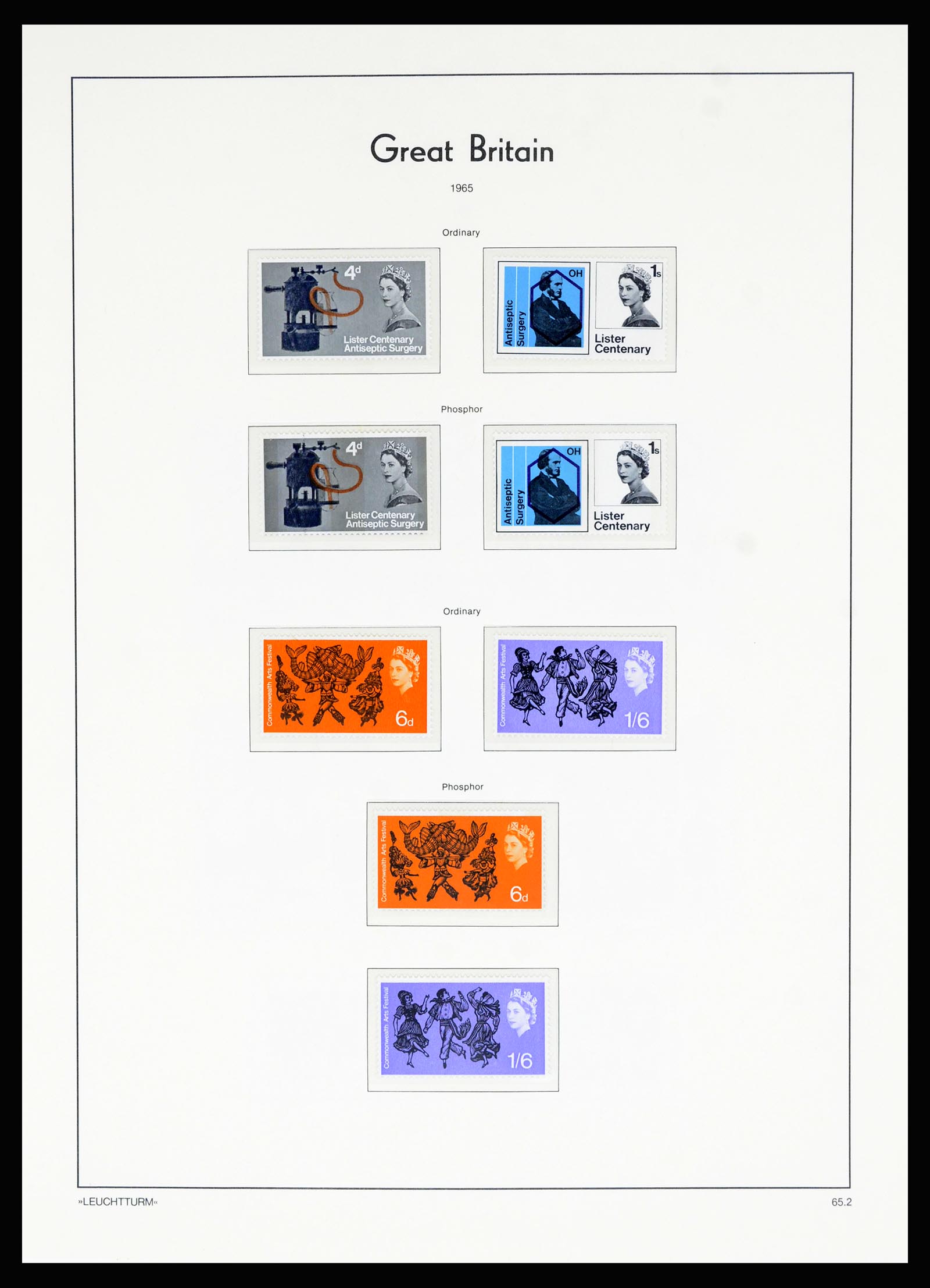 36787 059 - Stamp collection 36787 Great Britain 1840-2000.