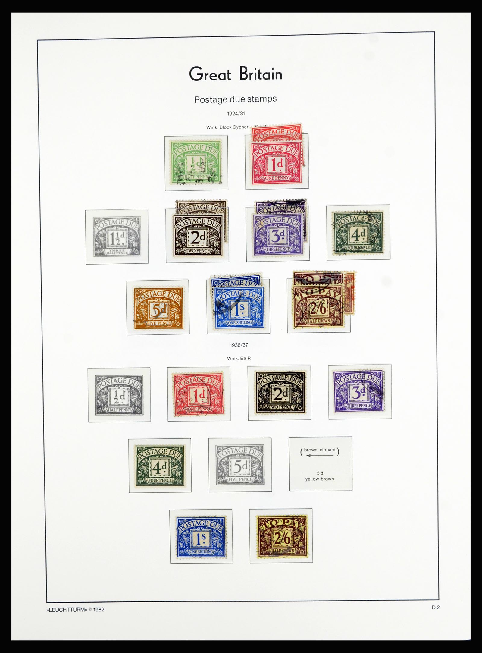 36787 249 - Stamp collection 36787 Great Britain 1840-2000.
