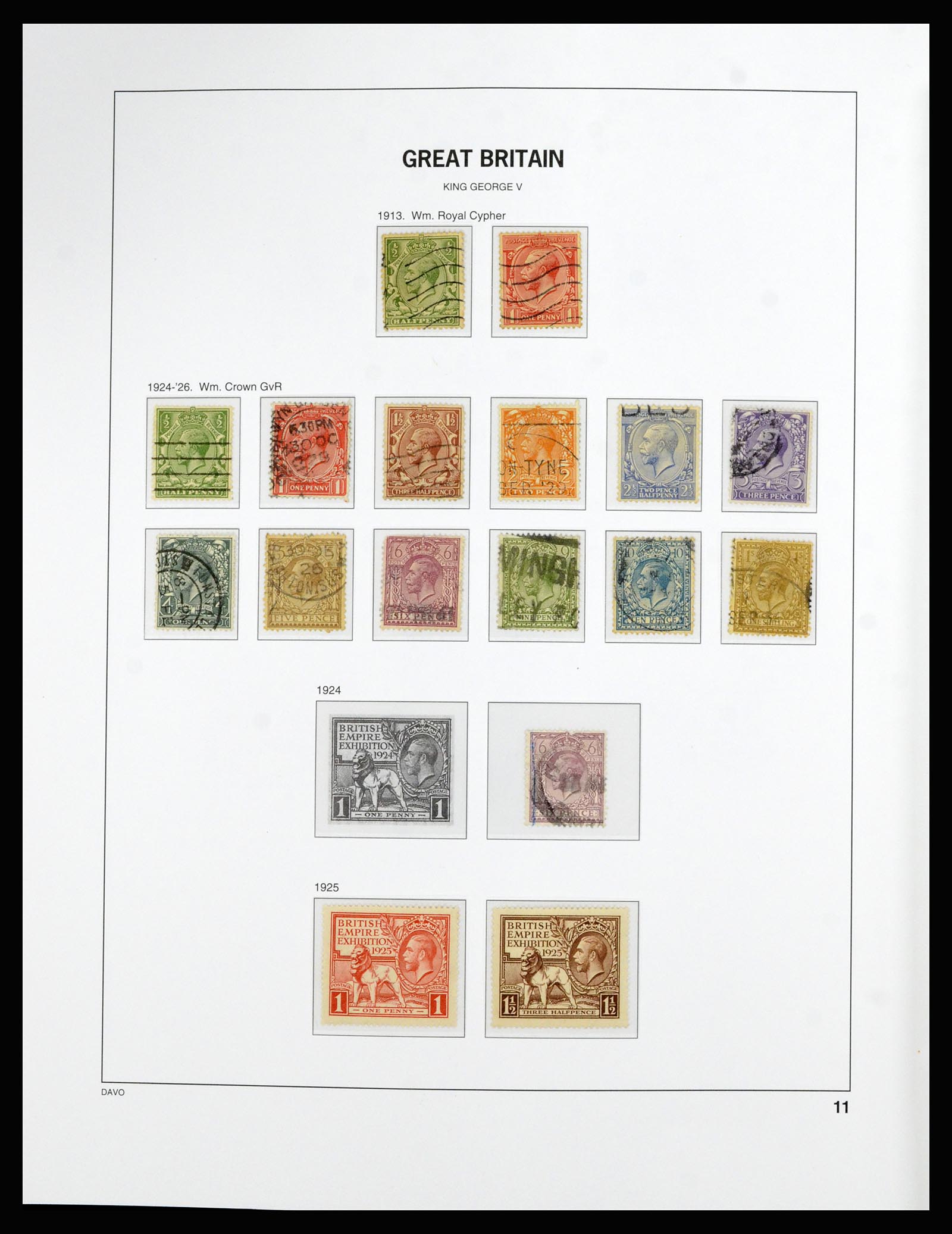 36788 011 - Postzegelverzameling 36788 Engeland 1840-2002.