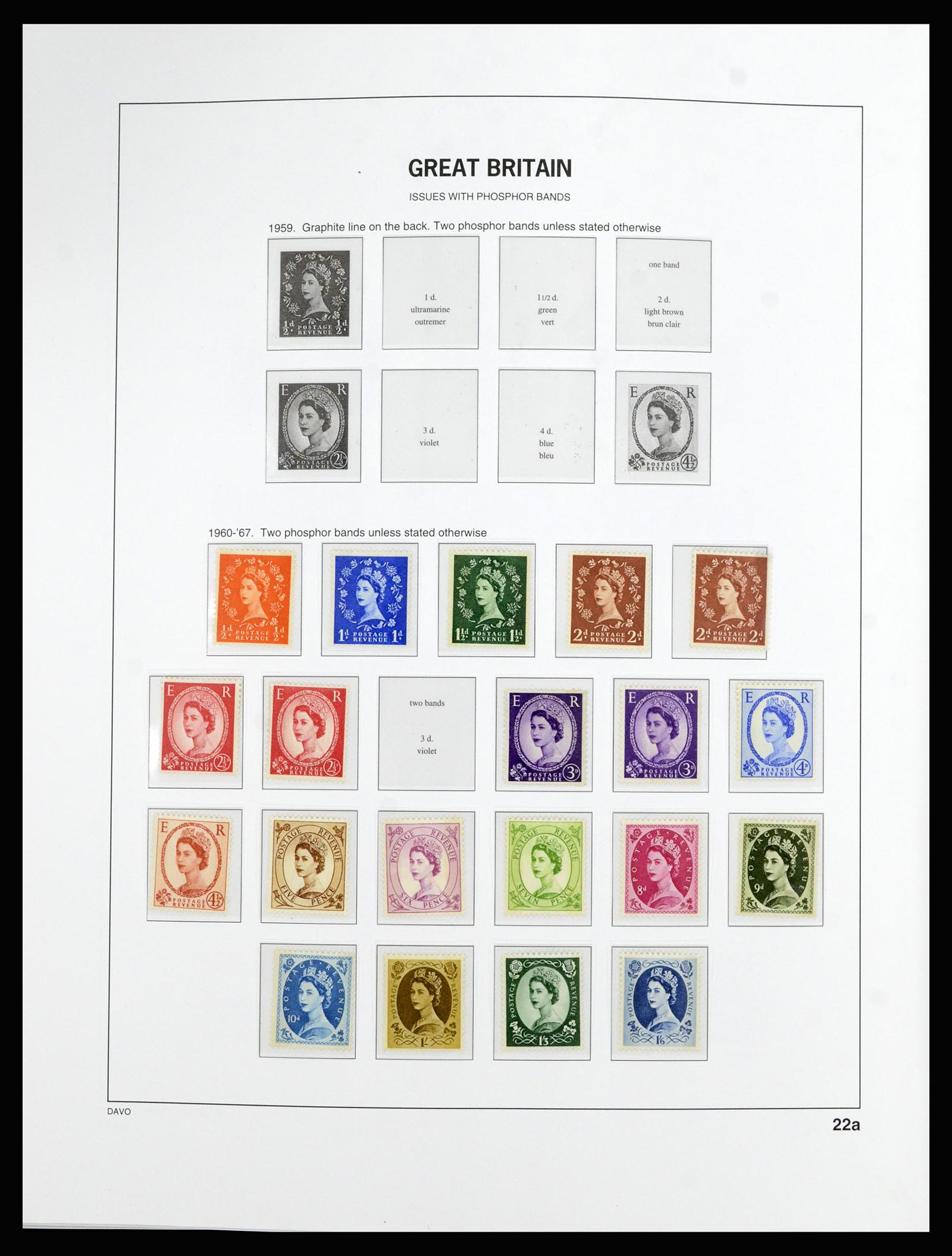 36788 023 - Postzegelverzameling 36788 Engeland 1840-2002.