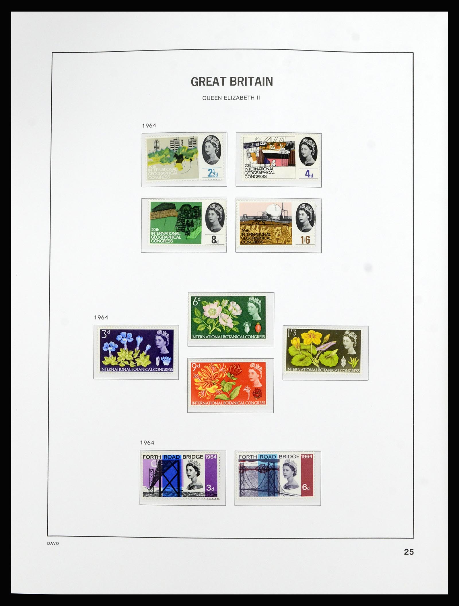 36788 028 - Postzegelverzameling 36788 Engeland 1840-2002.