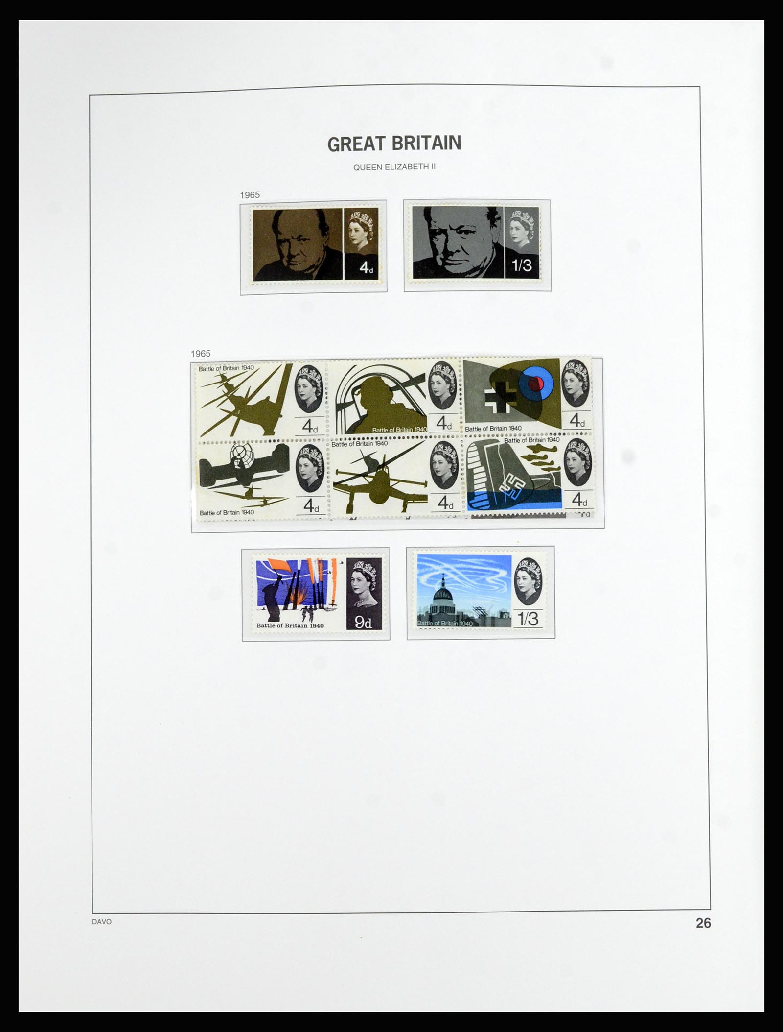 36788 030 - Postzegelverzameling 36788 Engeland 1840-2002.