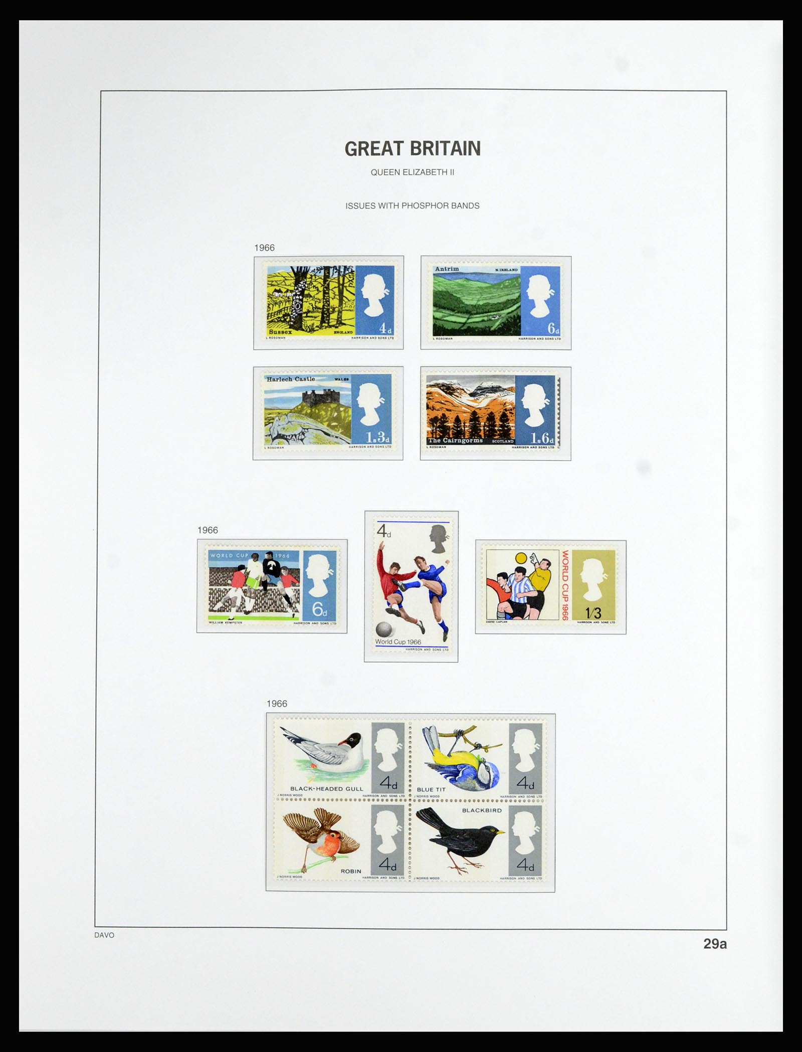 36788 037 - Postzegelverzameling 36788 Engeland 1840-2002.
