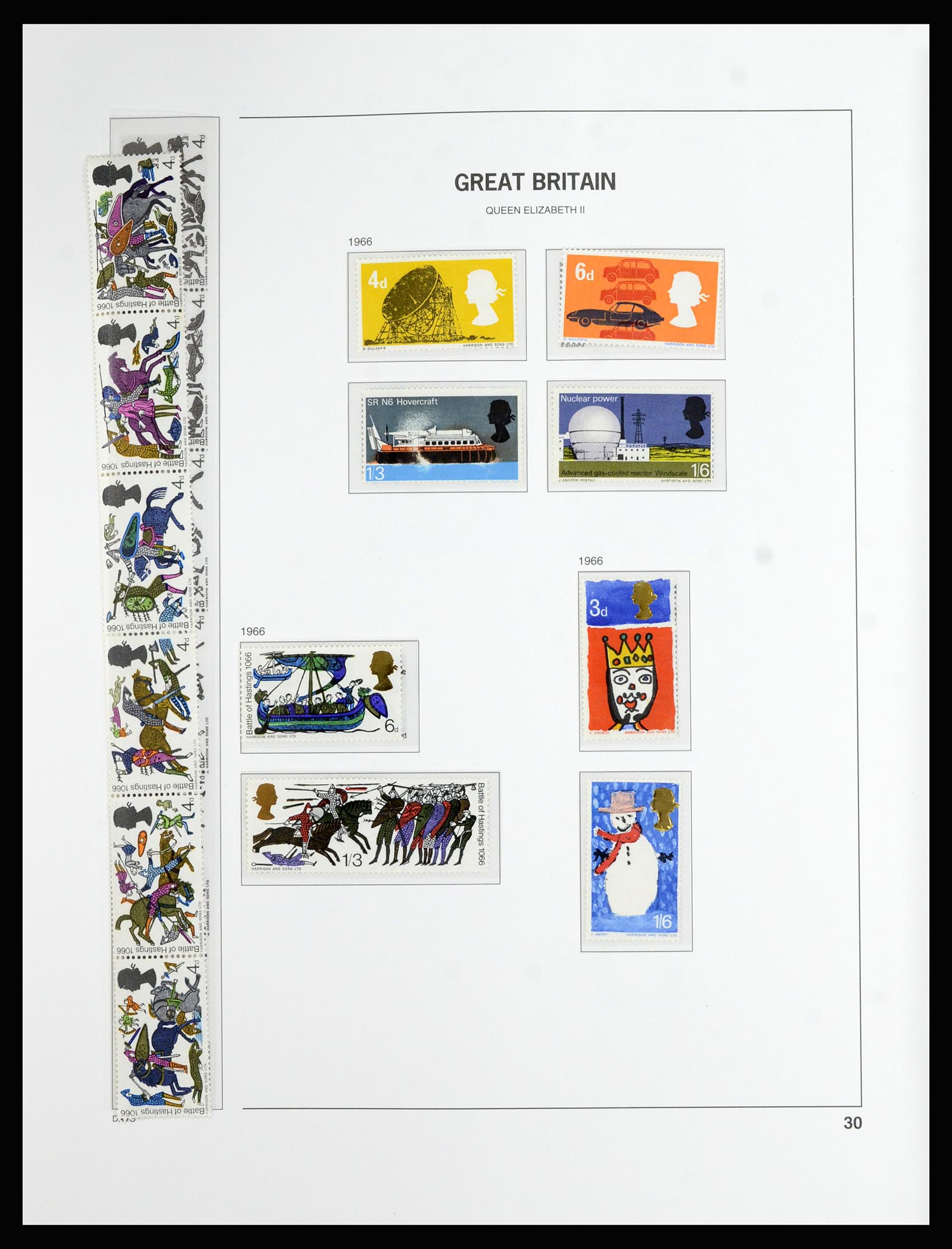 36788 038 - Postzegelverzameling 36788 Engeland 1840-2002.