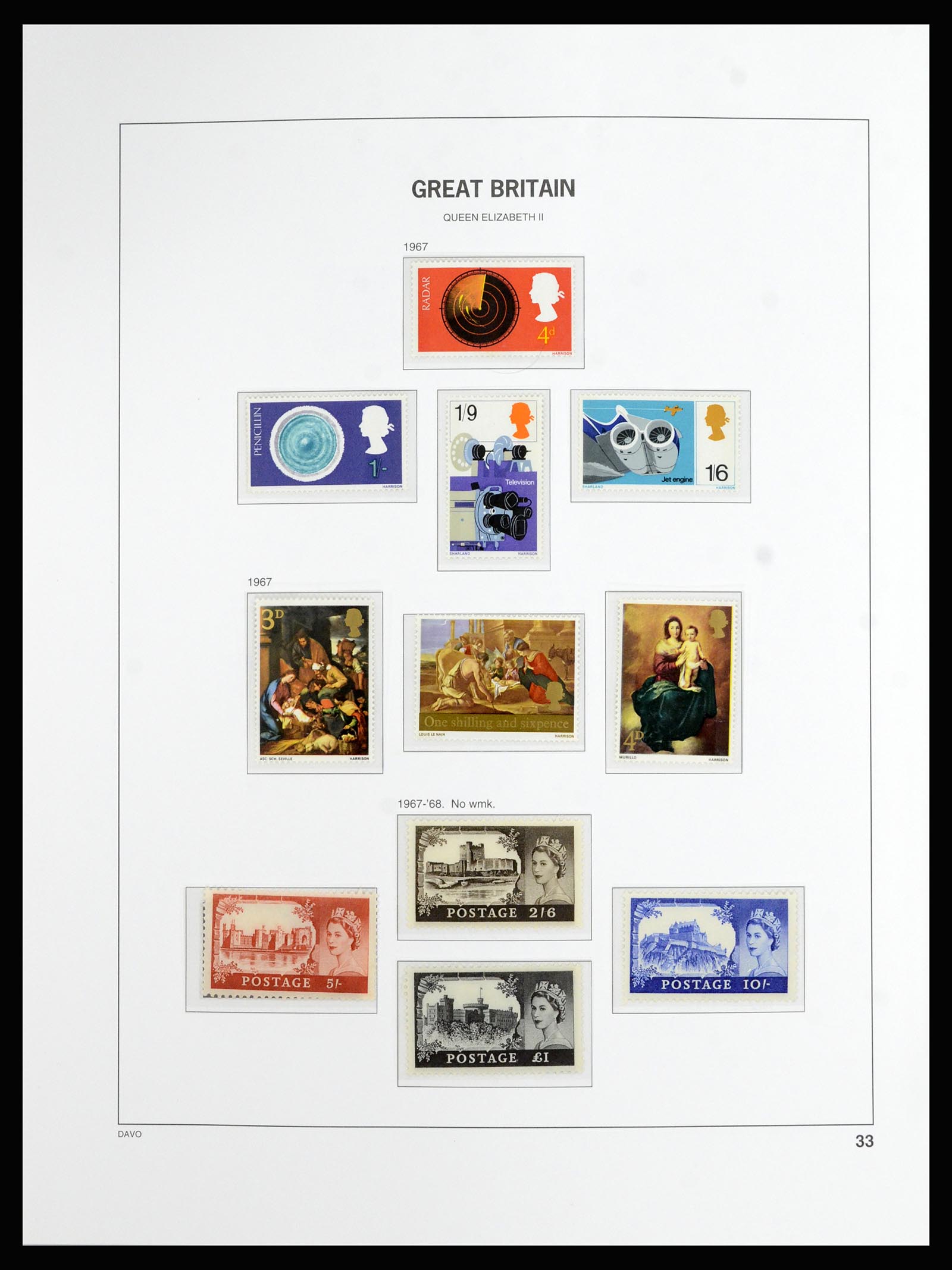 36788 044 - Stamp collection 36788 Great Britain 1840-2002.
