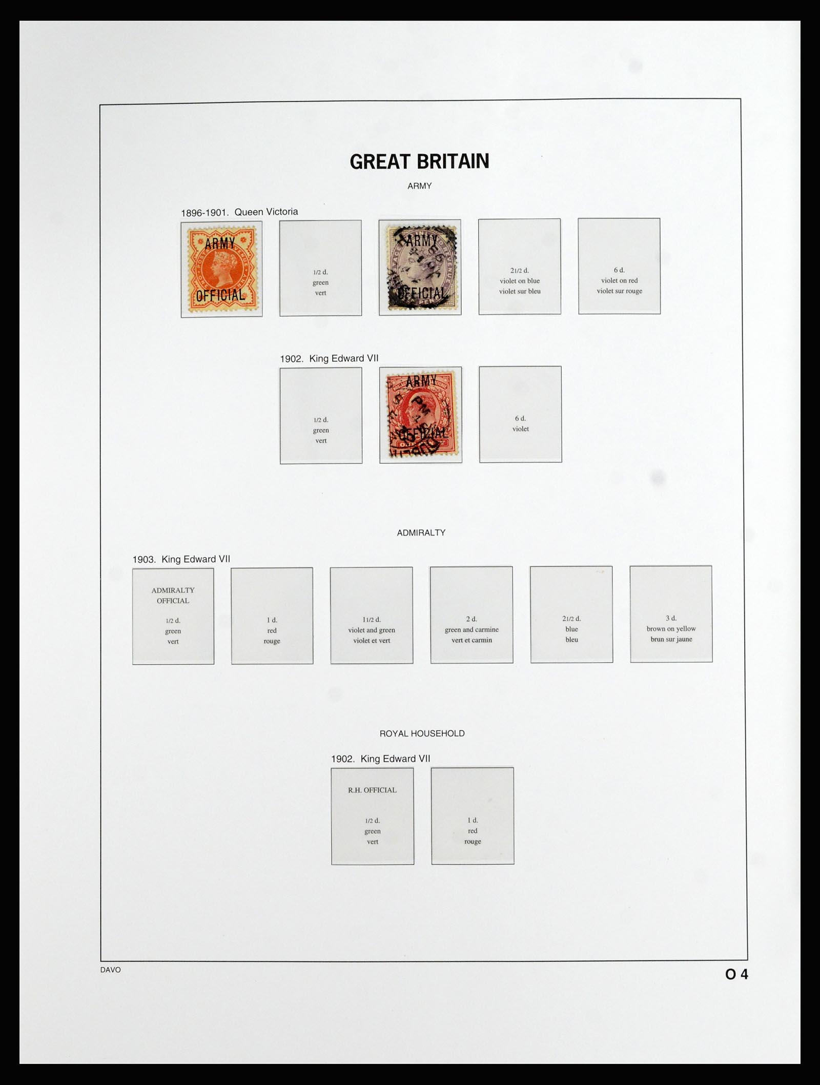 36788 051 - Stamp collection 36788 Great Britain 1840-2002.