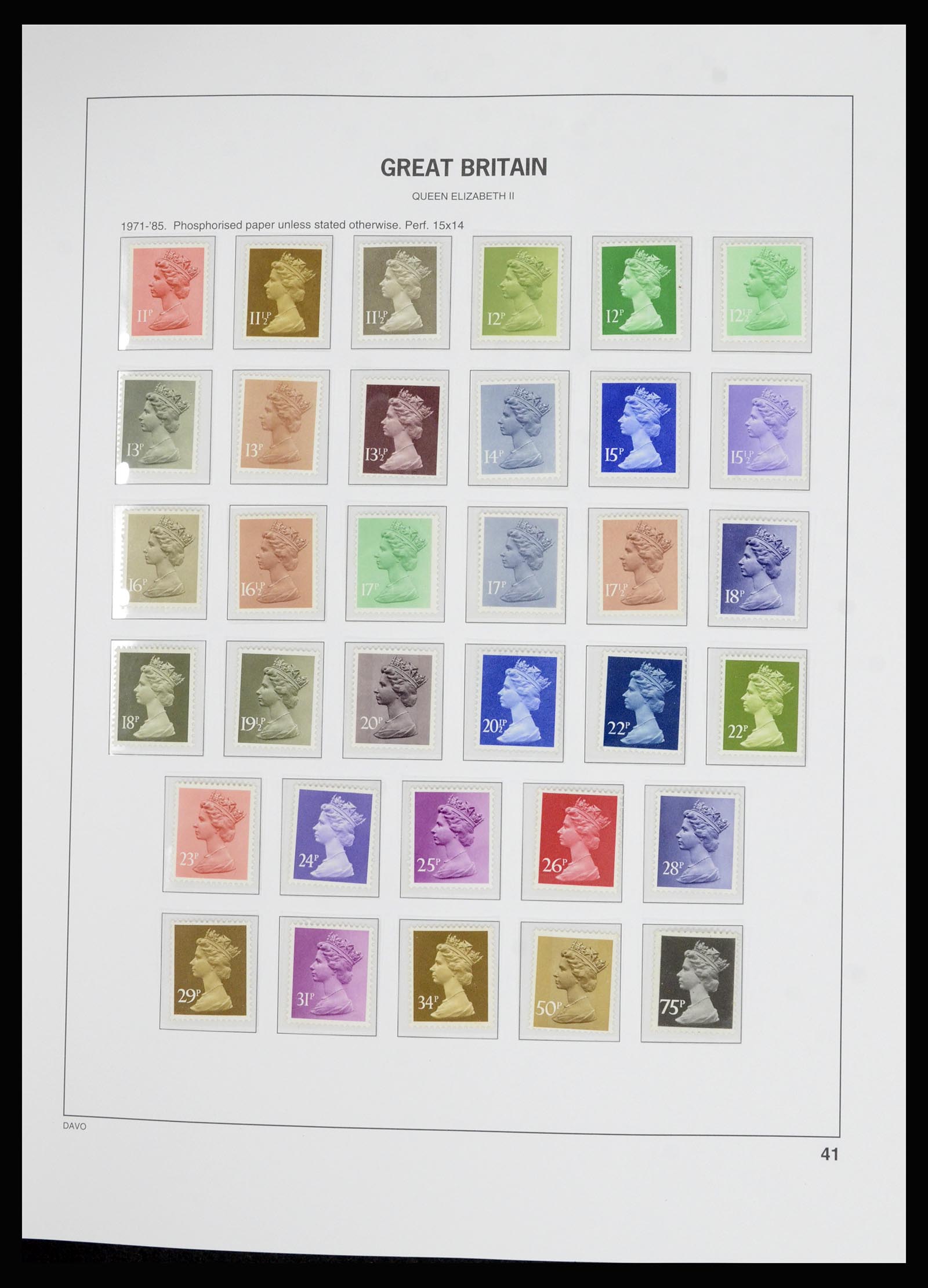 36788 059 - Stamp collection 36788 Great Britain 1840-2002.