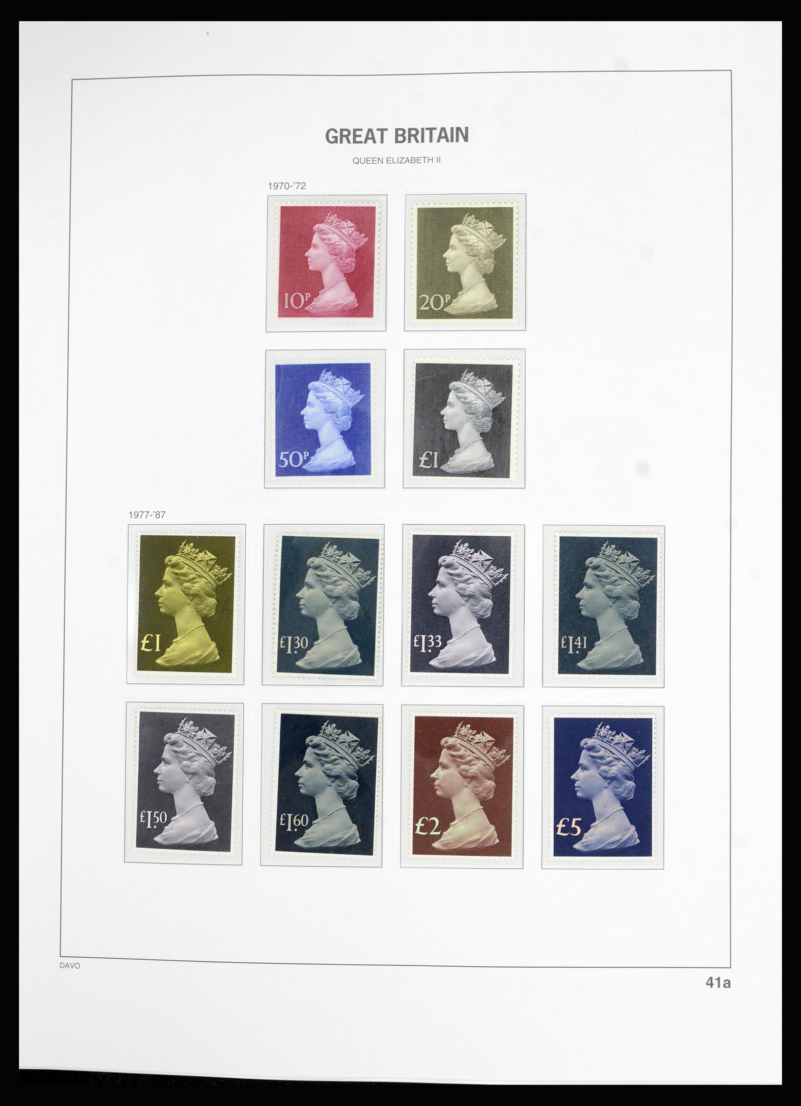 36788 060 - Stamp collection 36788 Great Britain 1840-2002.