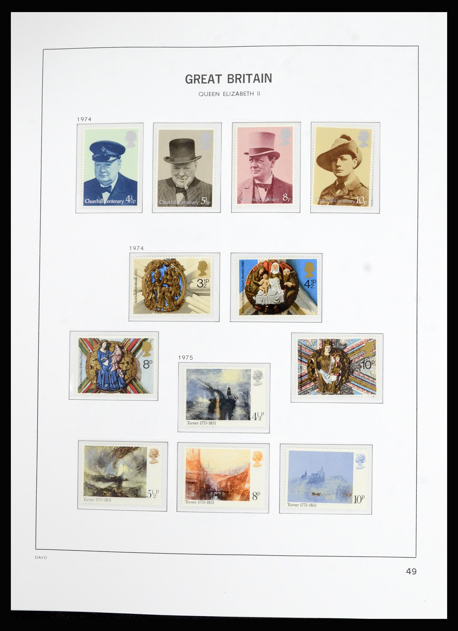 36788 068 - Stamp collection 36788 Great Britain 1840-2002.