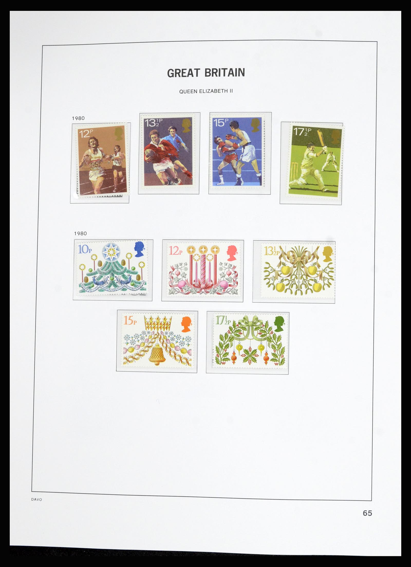 36788 084 - Stamp collection 36788 Great Britain 1840-2002.