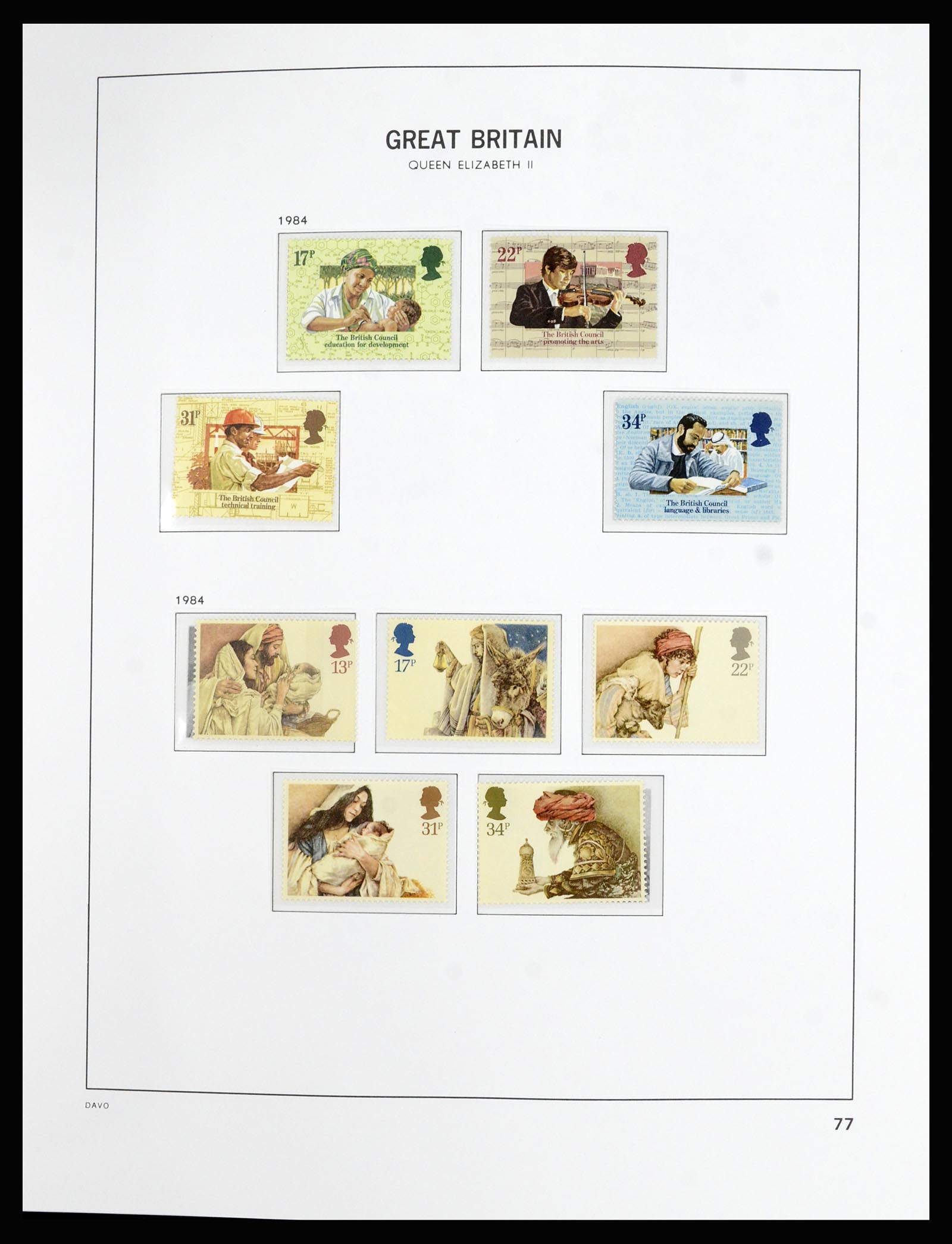 36788 096 - Stamp collection 36788 Great Britain 1840-2002.