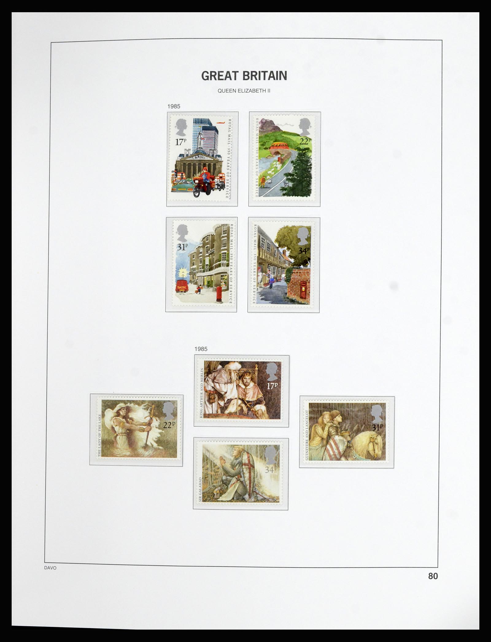 36788 099 - Stamp collection 36788 Great Britain 1840-2002.