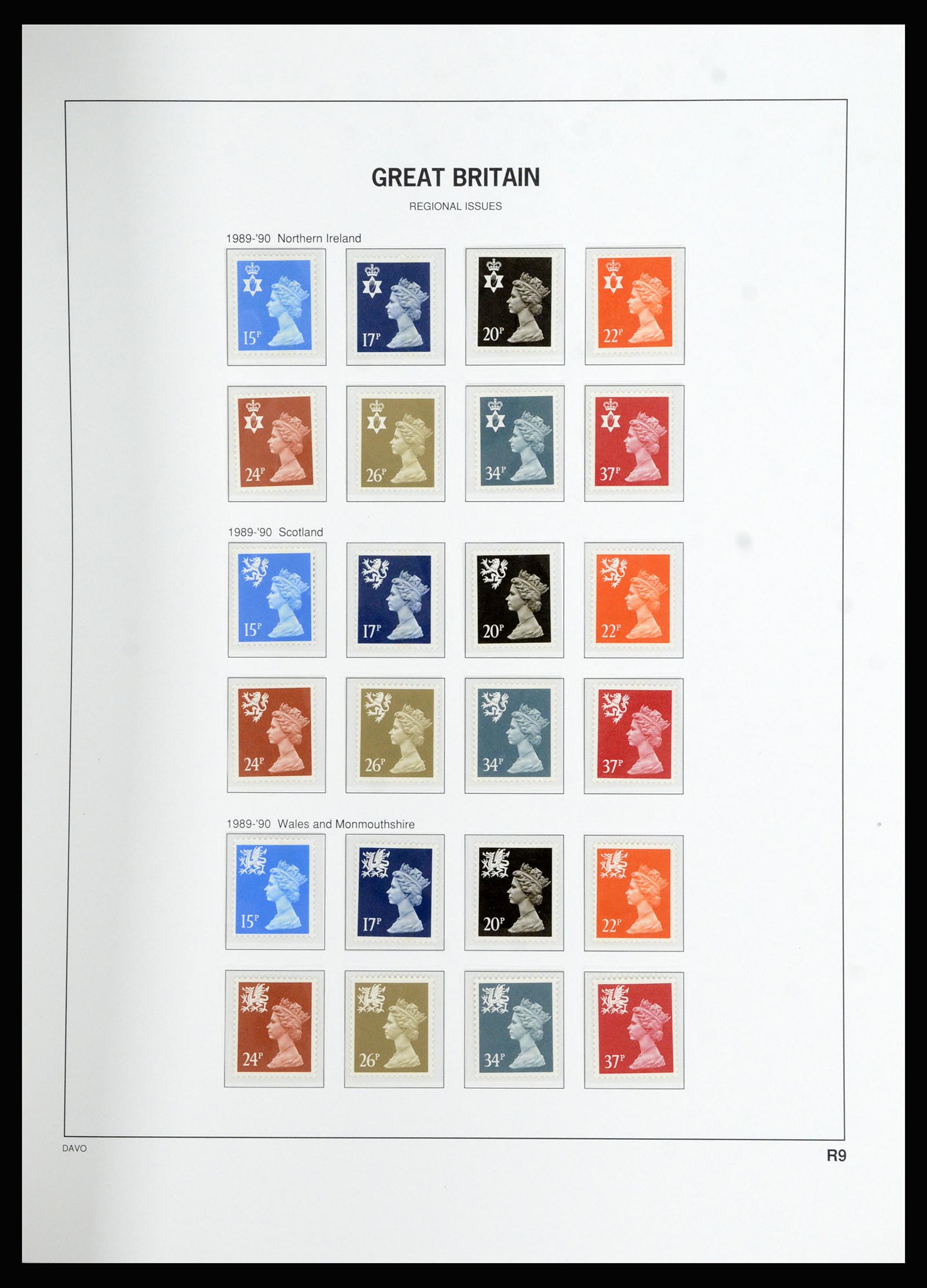 36788 189 - Stamp collection 36788 Great Britain 1840-2002.