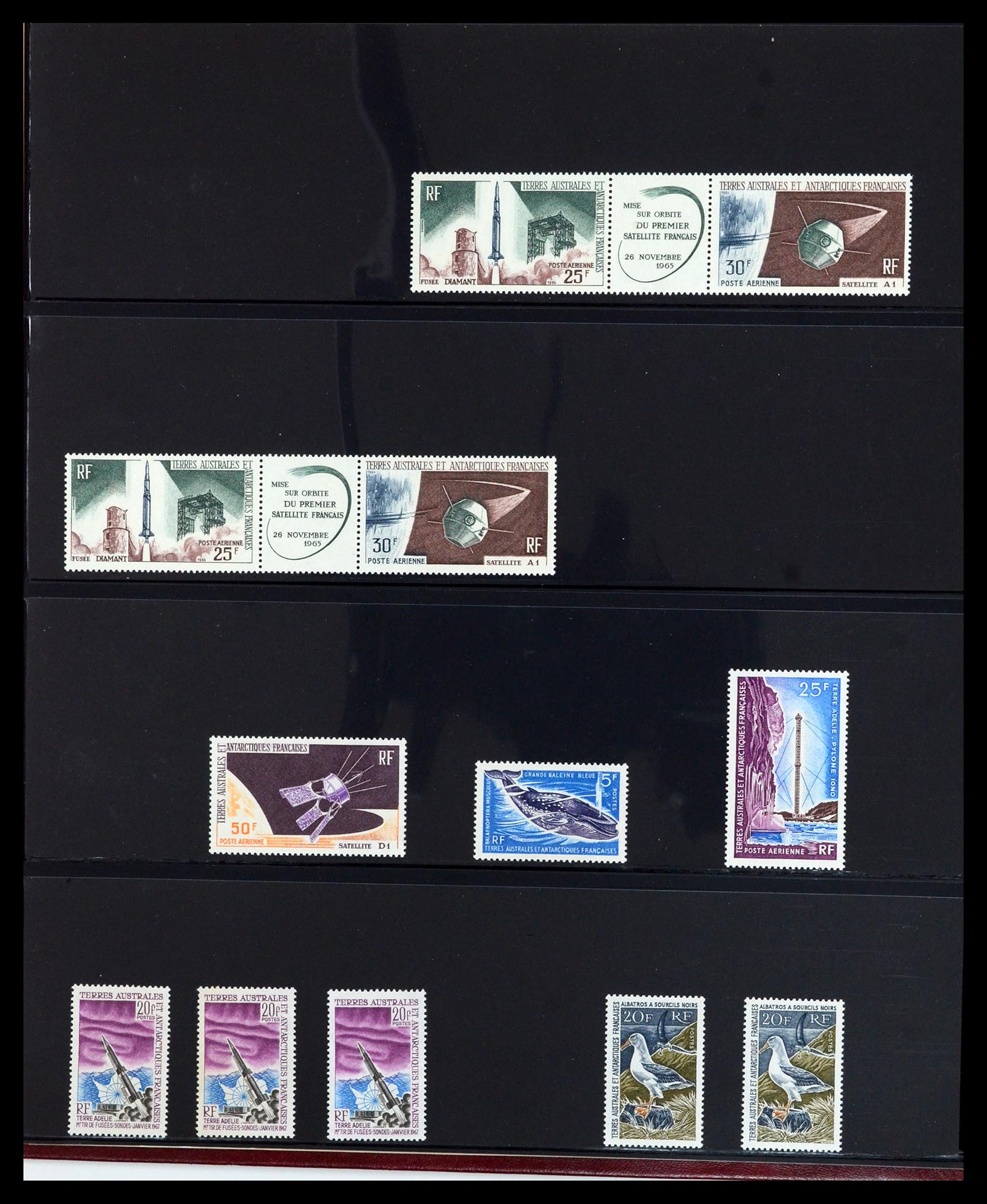 36790 004 - Stamp collection 36790 French Antarctic 1955-1996.