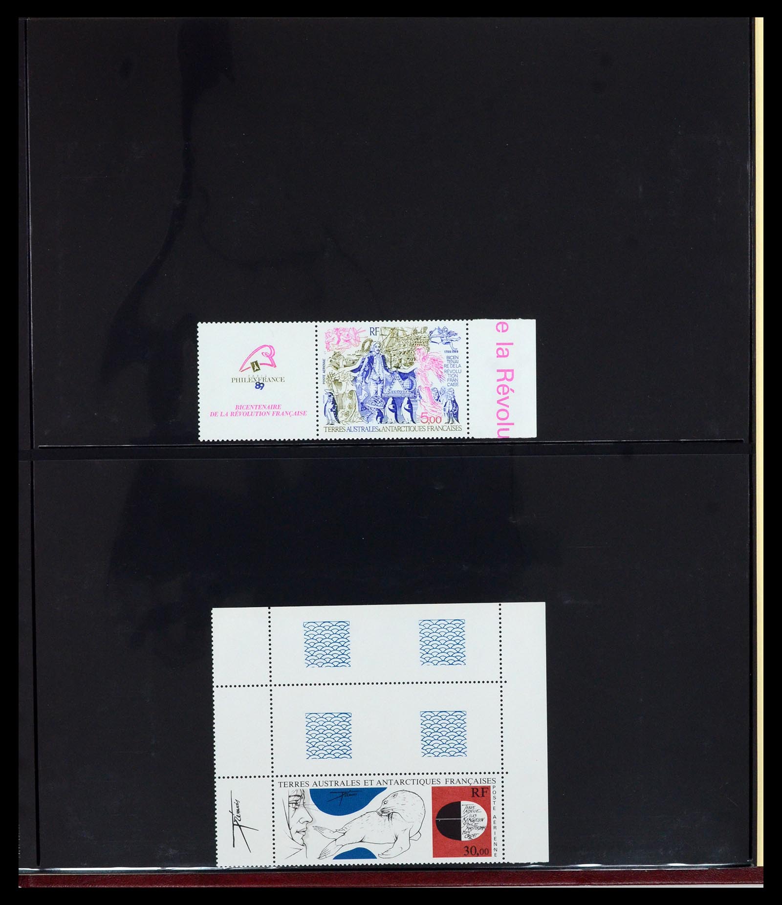36790 021 - Postzegelverzameling 36790 Frans Antarctica 1955-1996.
