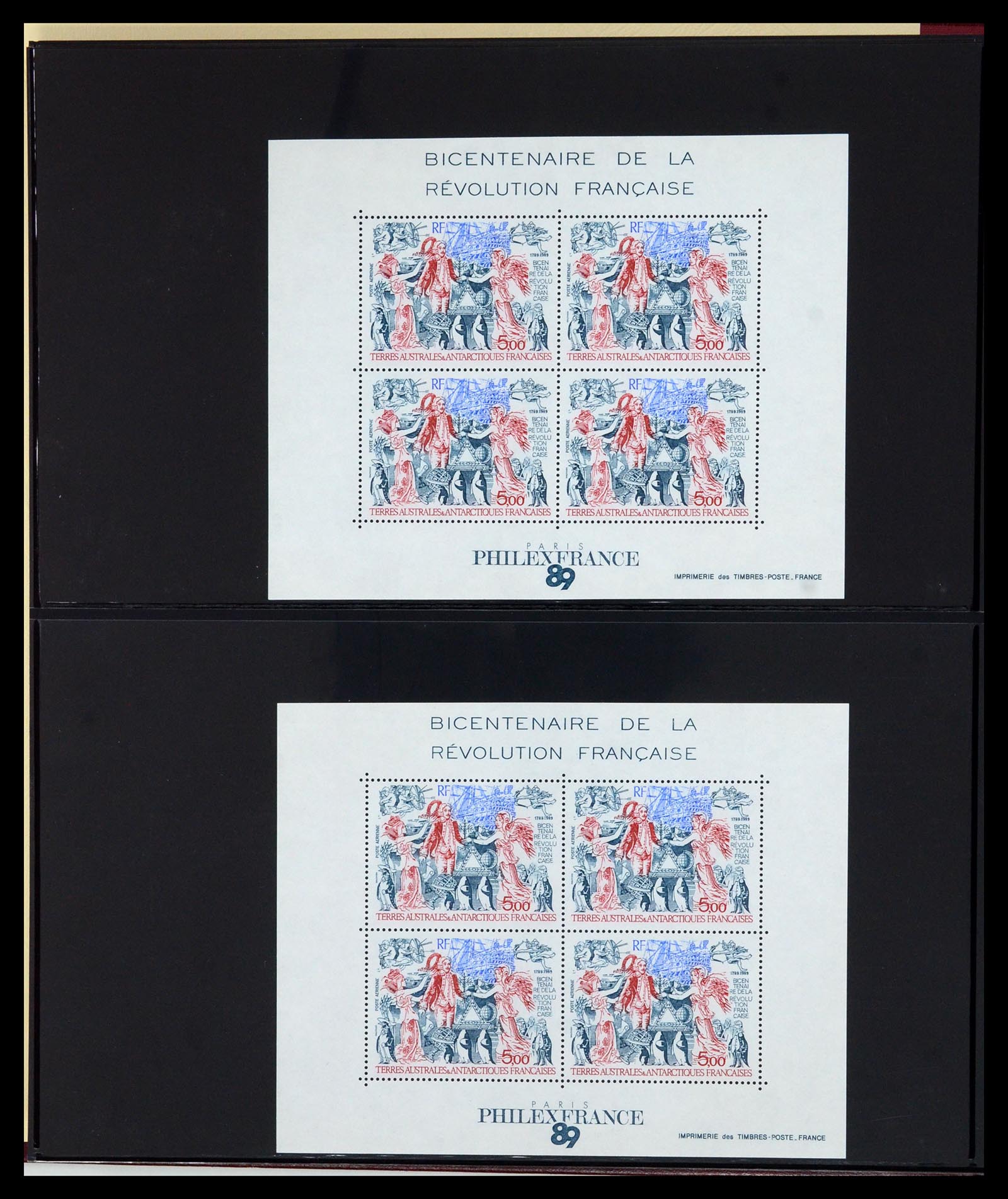 36790 022 - Postzegelverzameling 36790 Frans Antarctica 1955-1996.