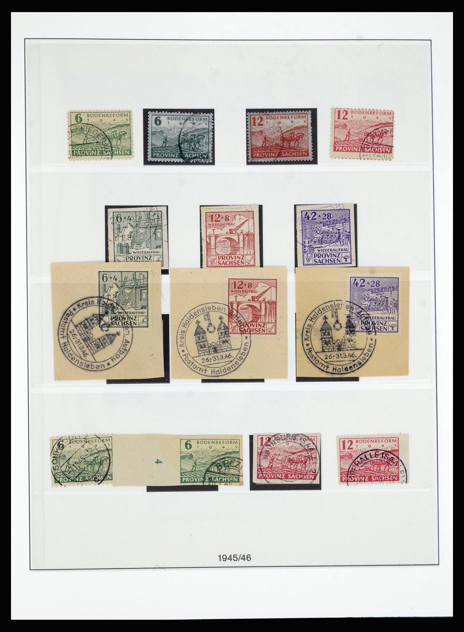 36797 006 - Postzegelverzameling 36797 Duitsland Sovjet Zone 1945-1949.