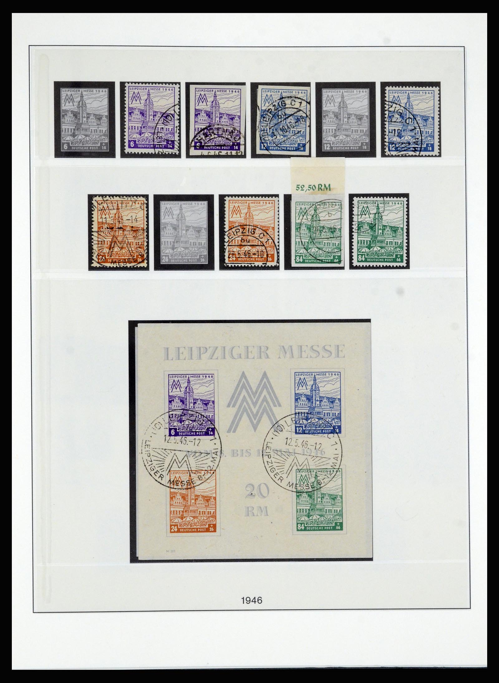 36797 015 - Postzegelverzameling 36797 Duitsland Sovjet Zone 1945-1949.