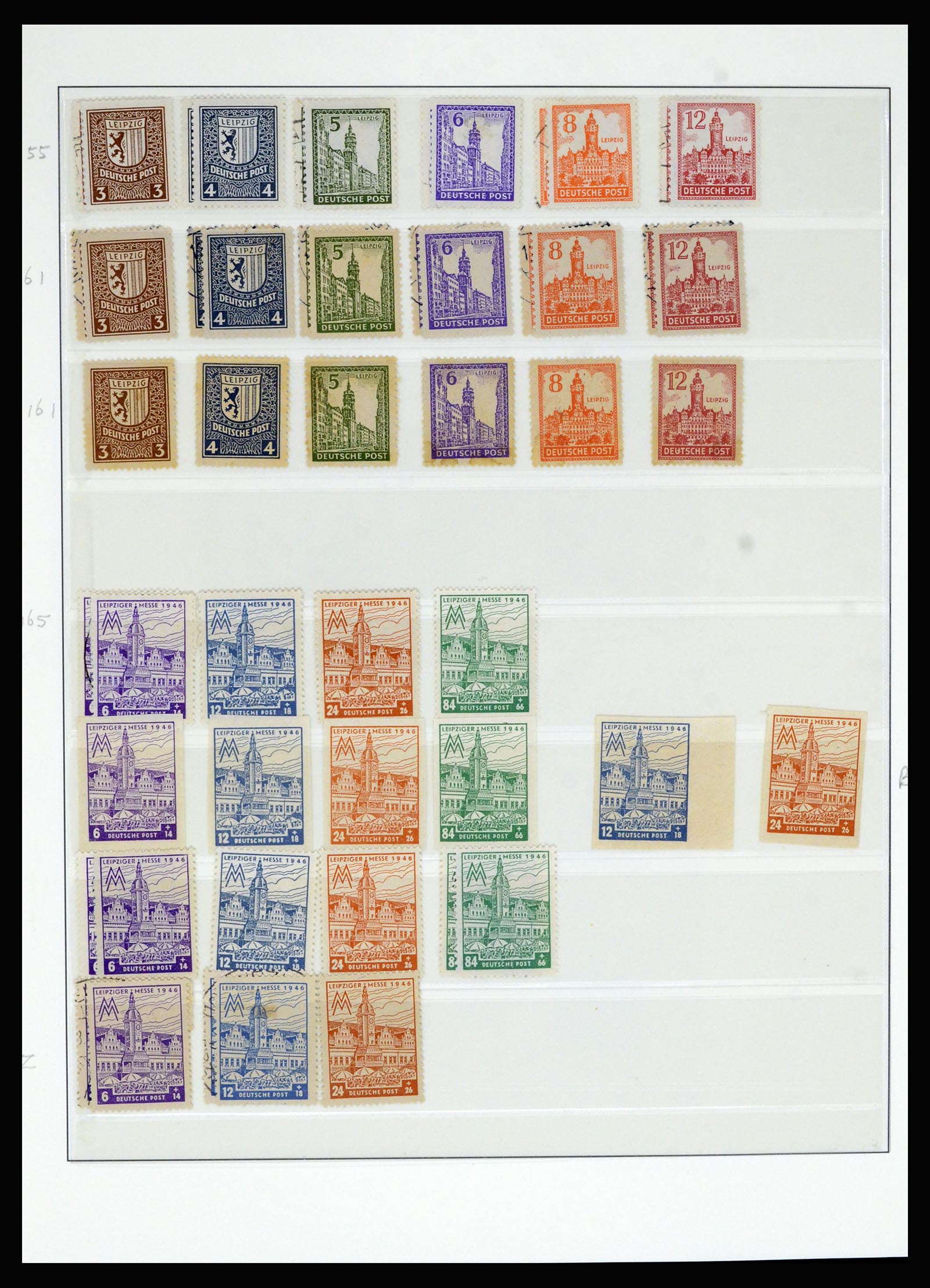 36798 009 - Postzegelverzameling 36798 Duitsland Sovjet Zone 1945-1949.