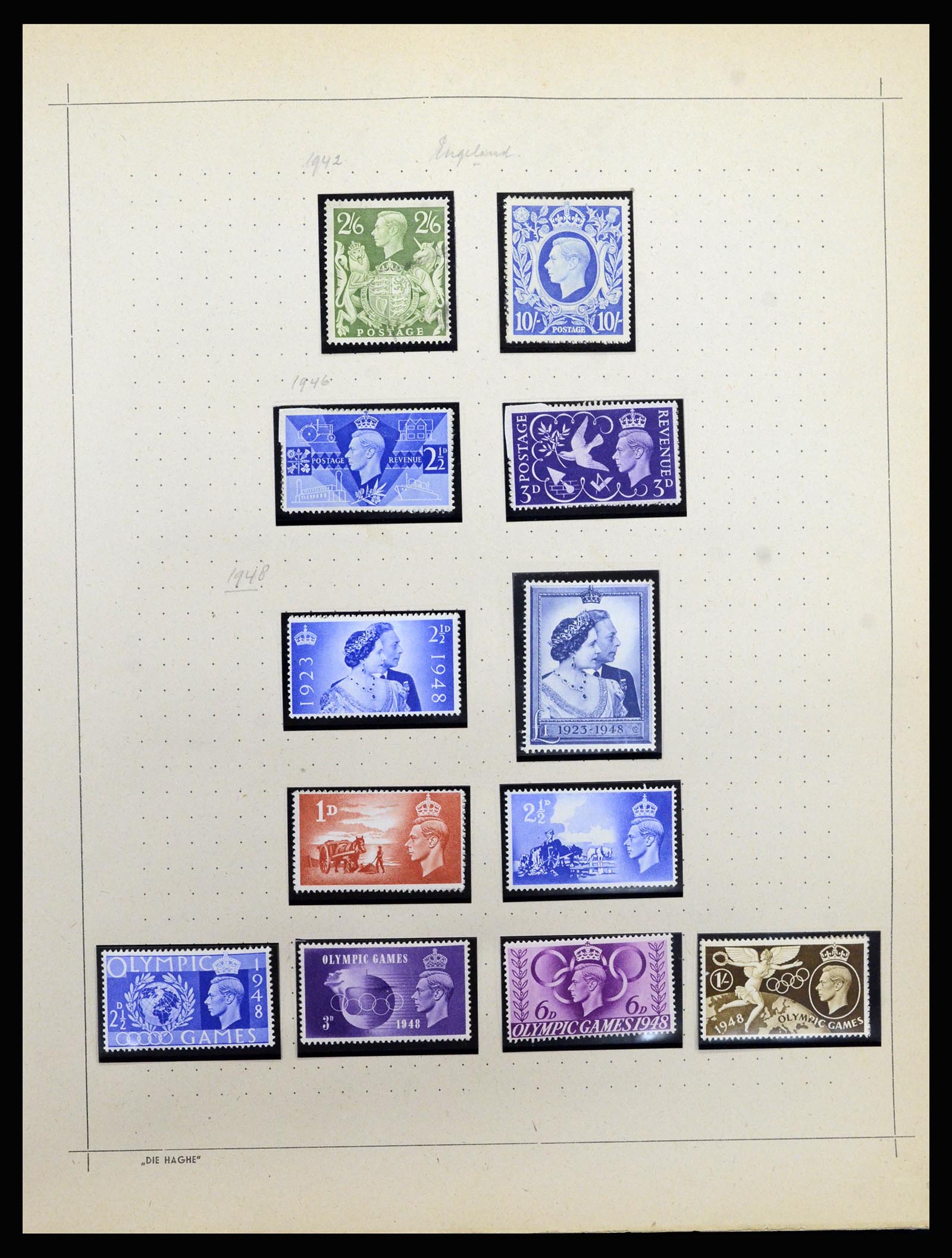 36799 018 - Postzegelverzameling 36799 Engeland 1840-1970.