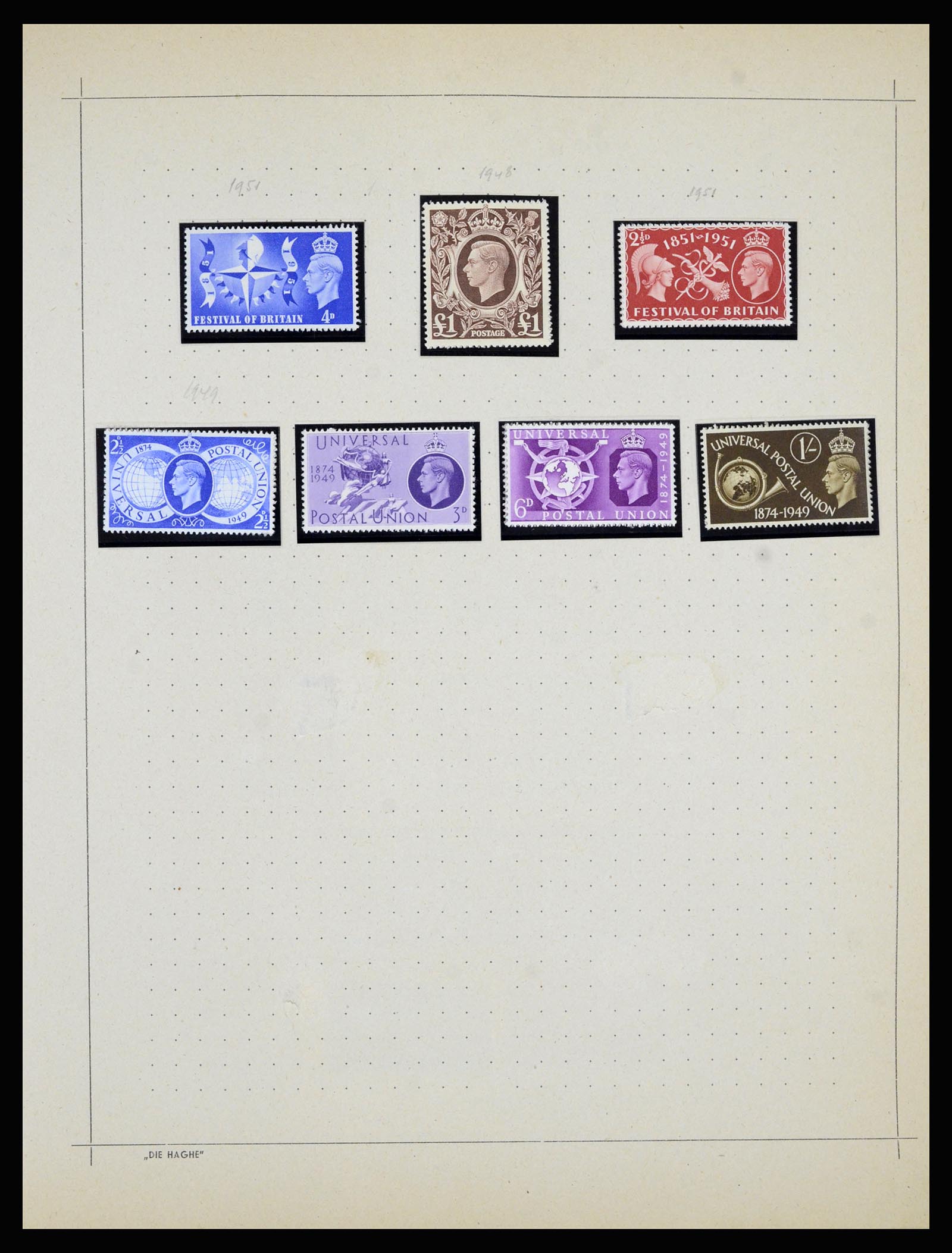 36799 019 - Stamp collection 36799 Great Britain 1840-1970.