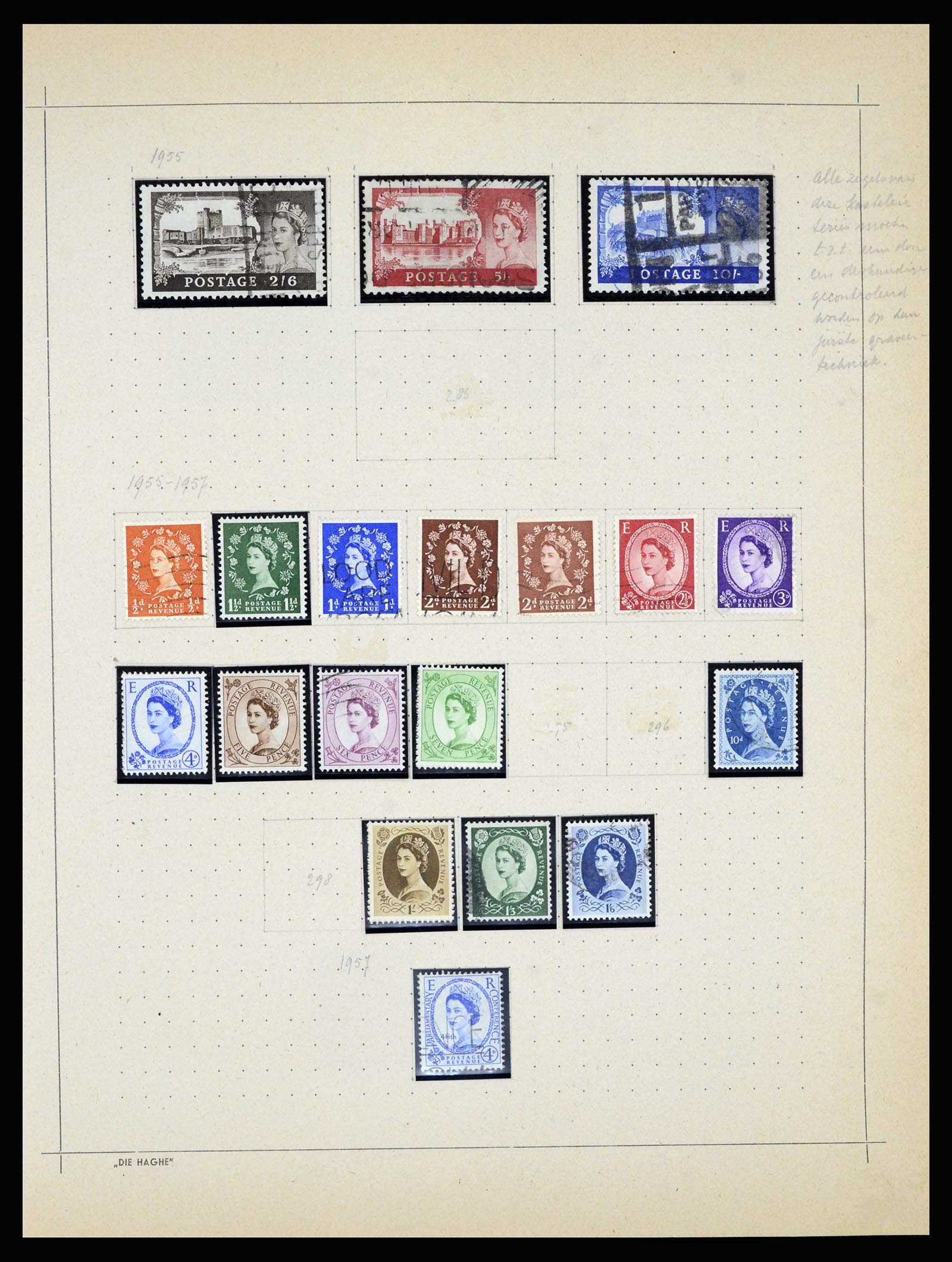 36799 021 - Postzegelverzameling 36799 Engeland 1840-1970.