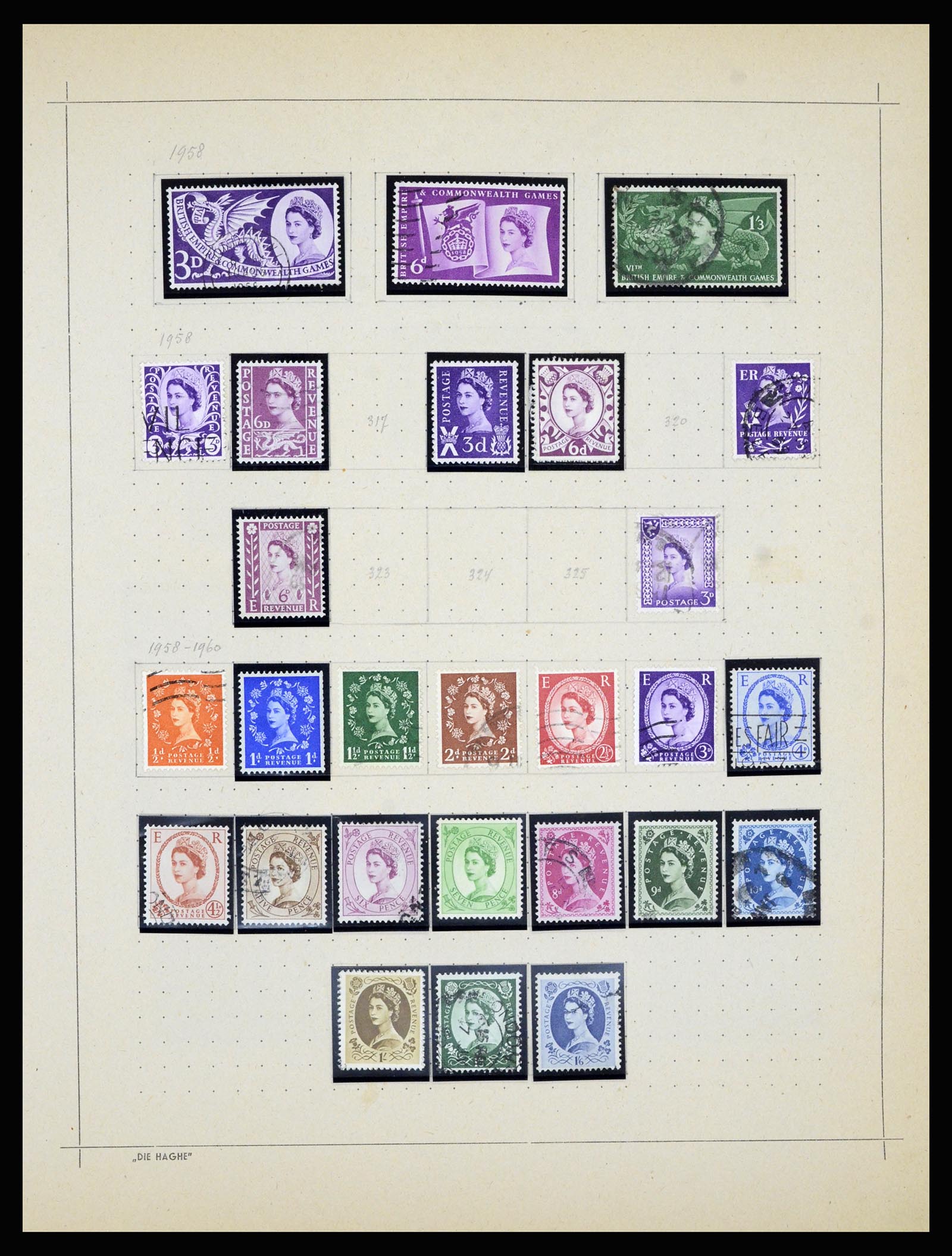36799 023 - Postzegelverzameling 36799 Engeland 1840-1970.