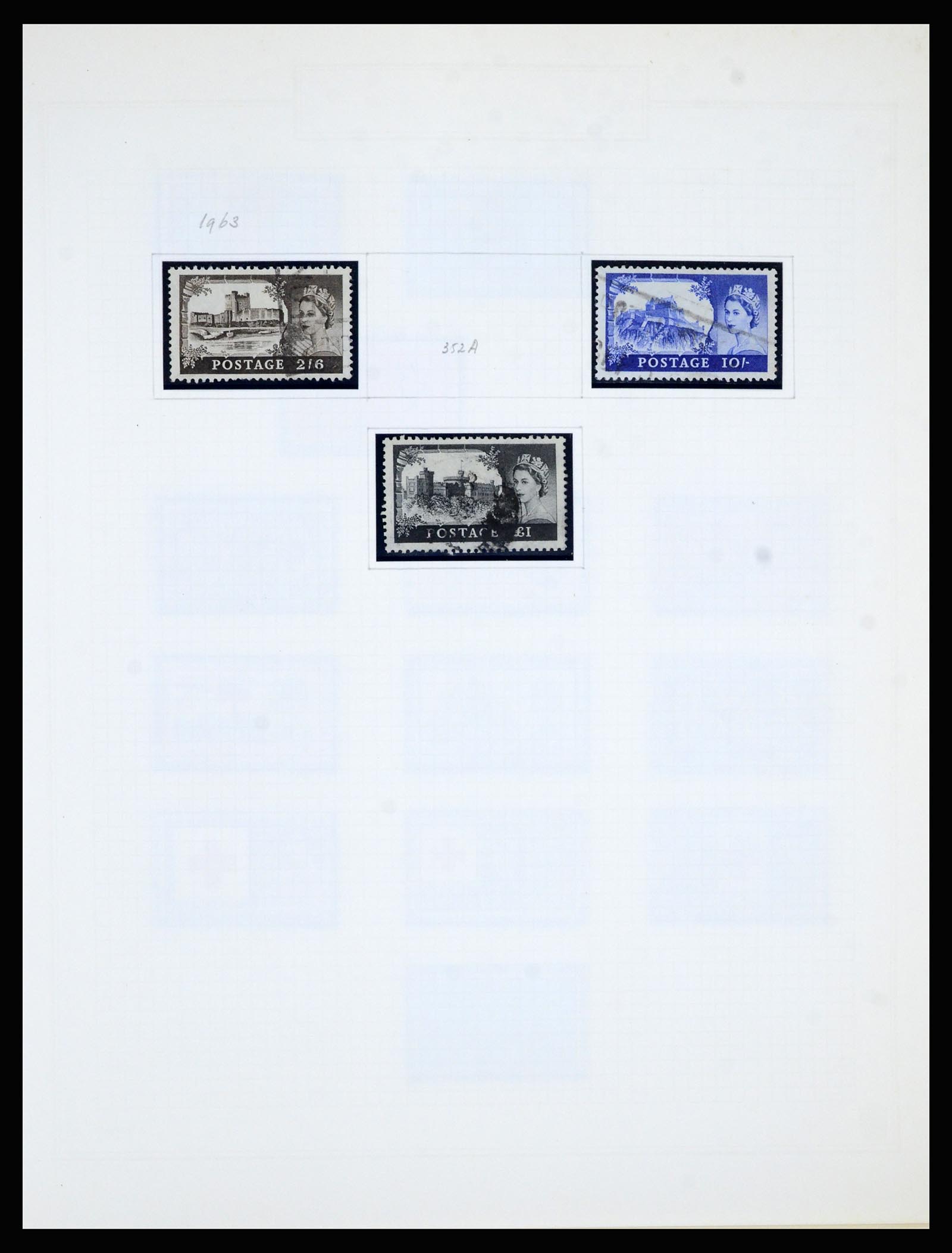36799 025 - Postzegelverzameling 36799 Engeland 1840-1970.