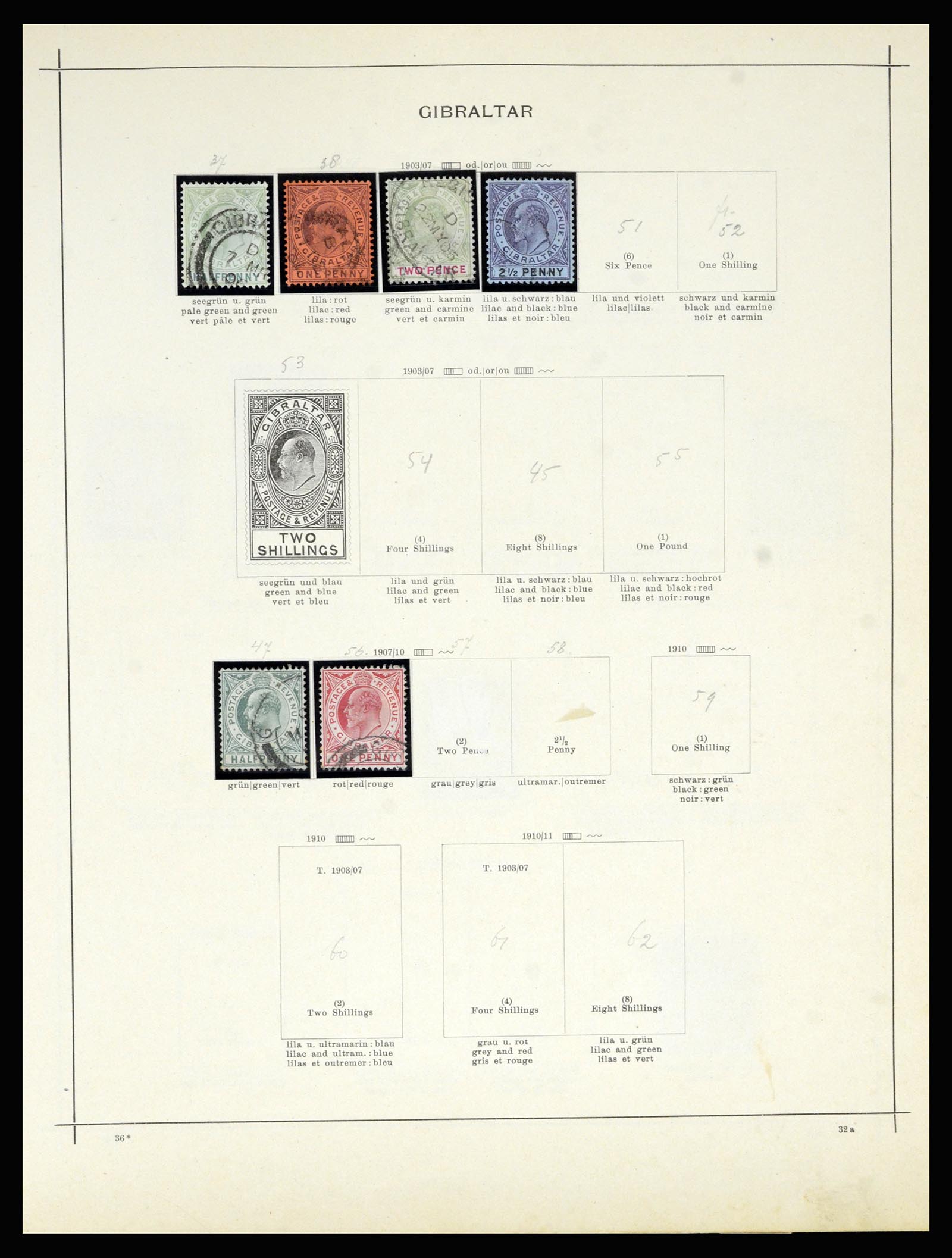 36799 043 - Postzegelverzameling 36799 Engeland 1840-1970.
