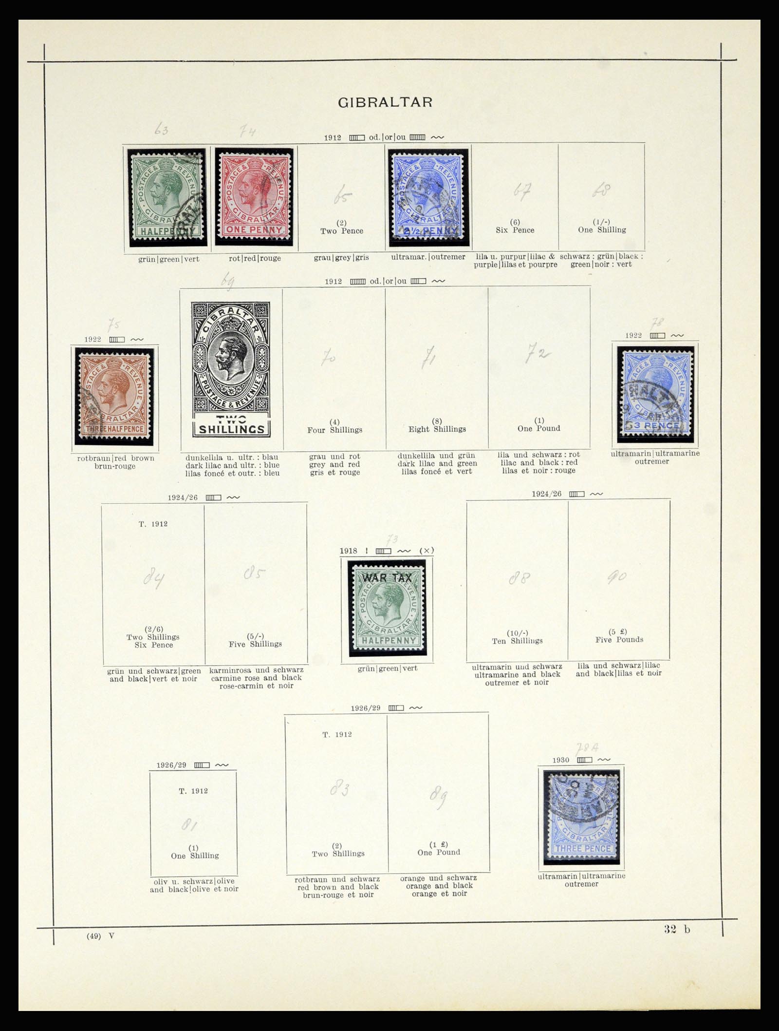 36799 044 - Stamp collection 36799 Great Britain 1840-1970.