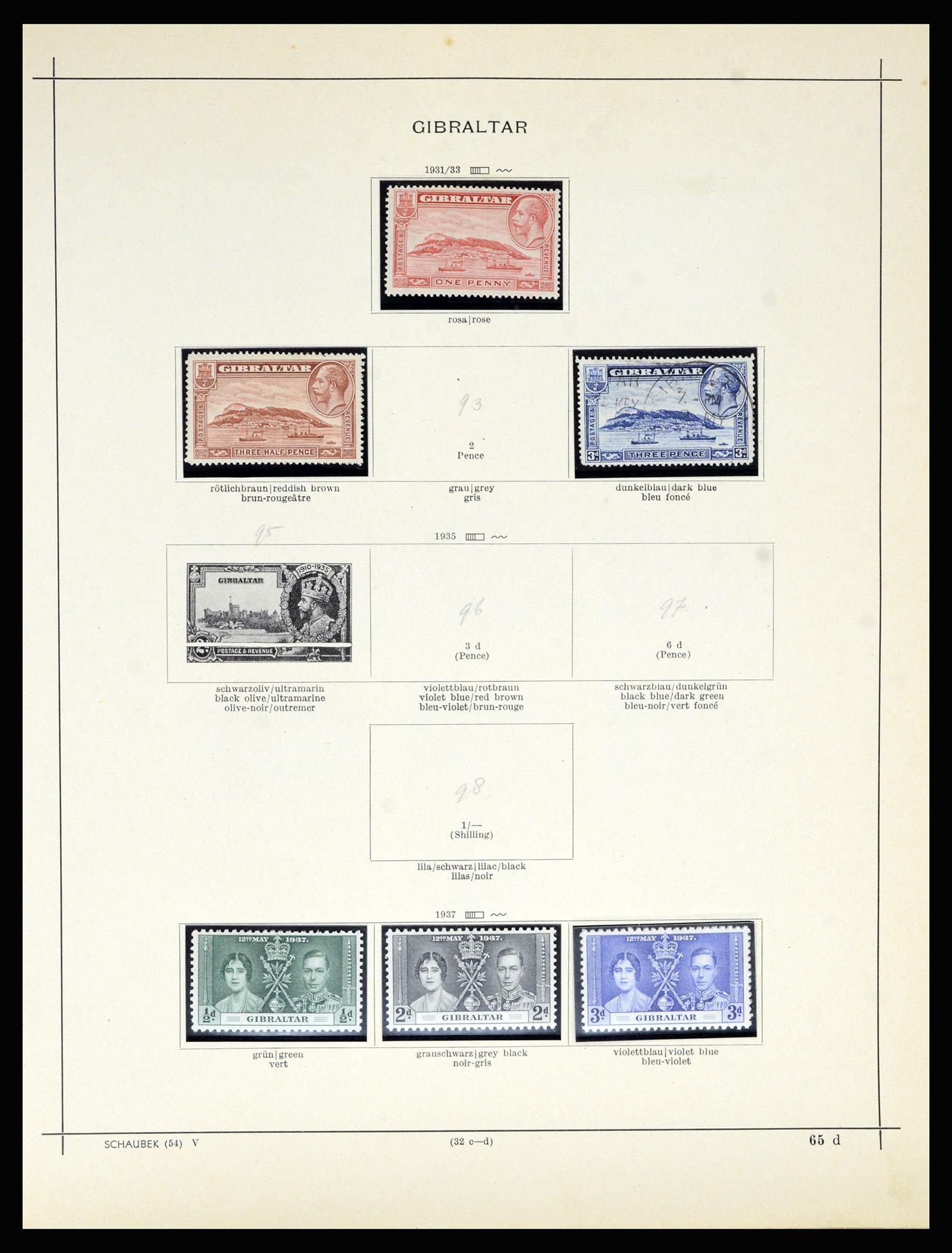 36799 045 - Postzegelverzameling 36799 Engeland 1840-1970.