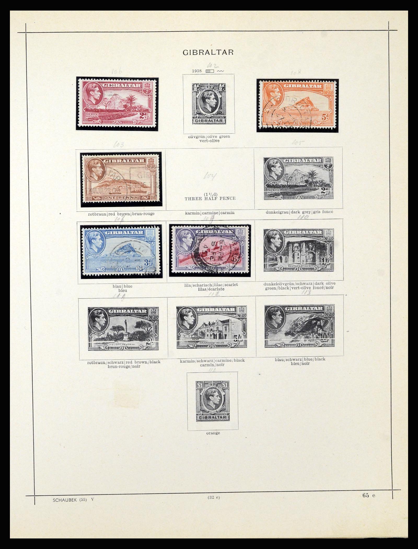 36799 046 - Postzegelverzameling 36799 Engeland 1840-1970.