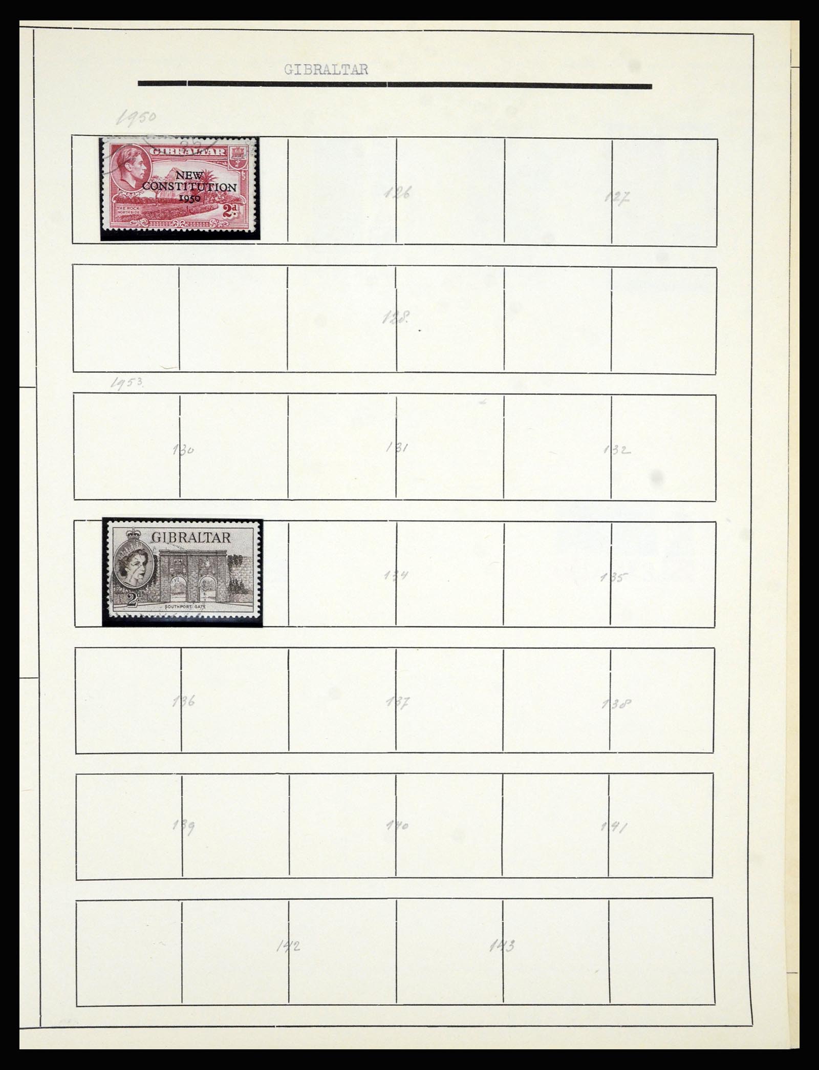 36799 047 - Postzegelverzameling 36799 Engeland 1840-1970.