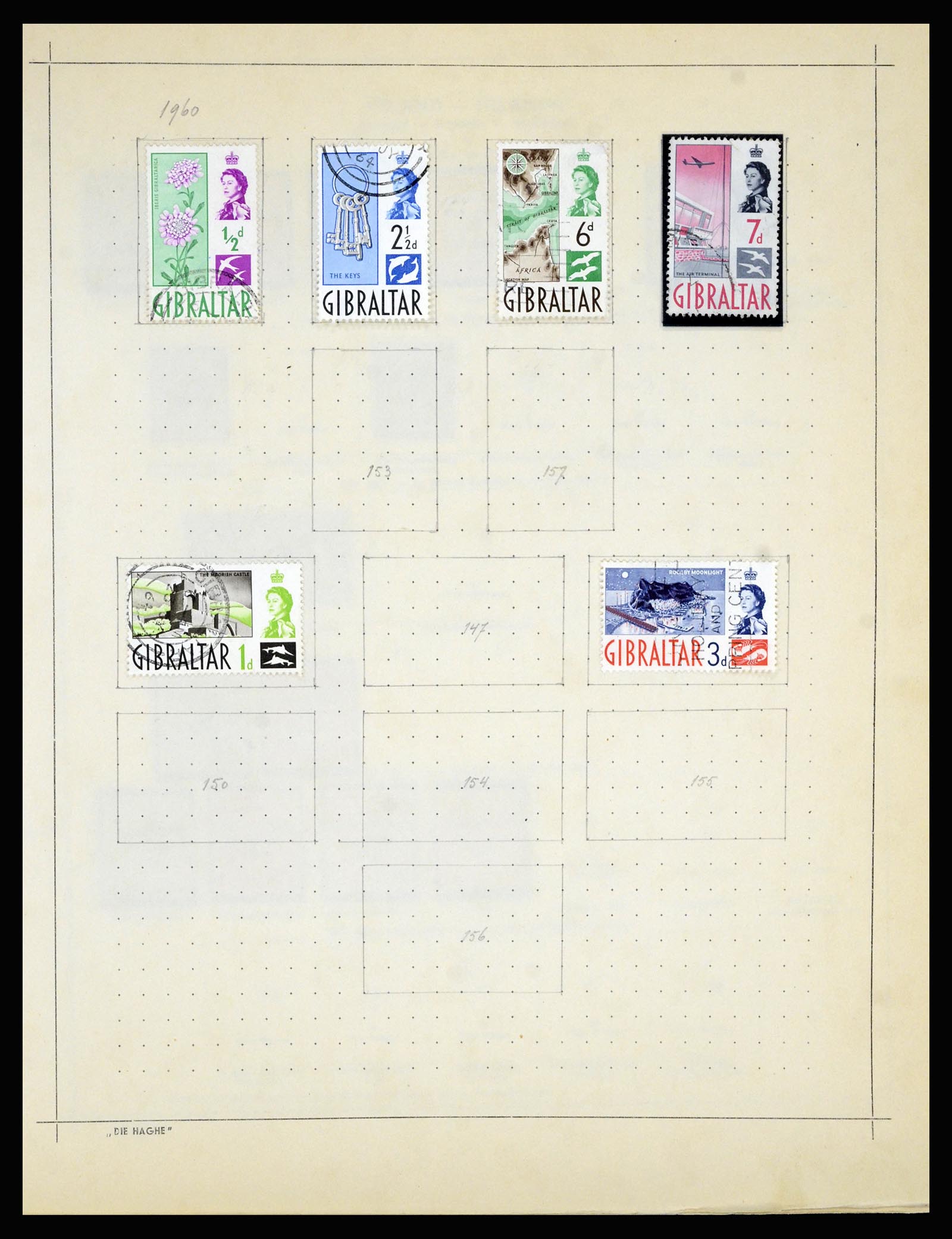 36799 048 - Postzegelverzameling 36799 Engeland 1840-1970.