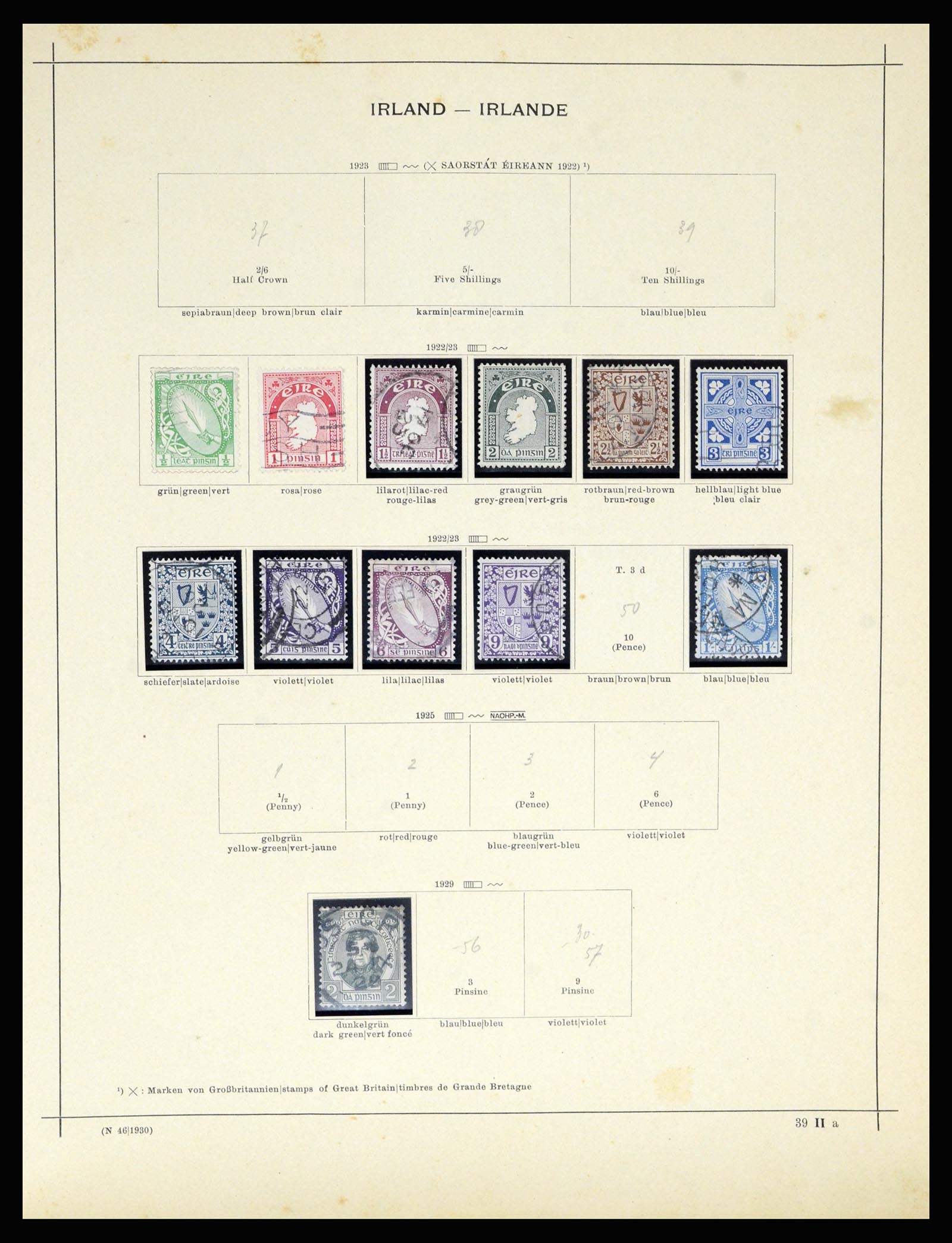 36799 050 - Postzegelverzameling 36799 Engeland 1840-1970.