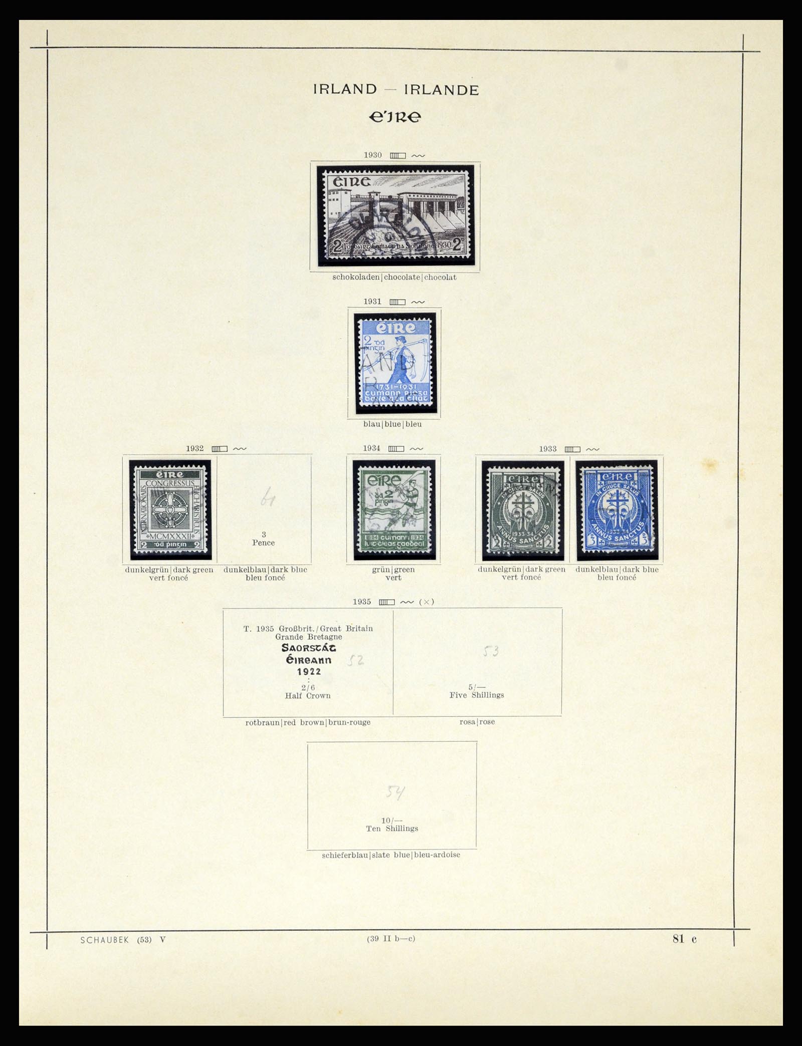 36799 051 - Postzegelverzameling 36799 Engeland 1840-1970.