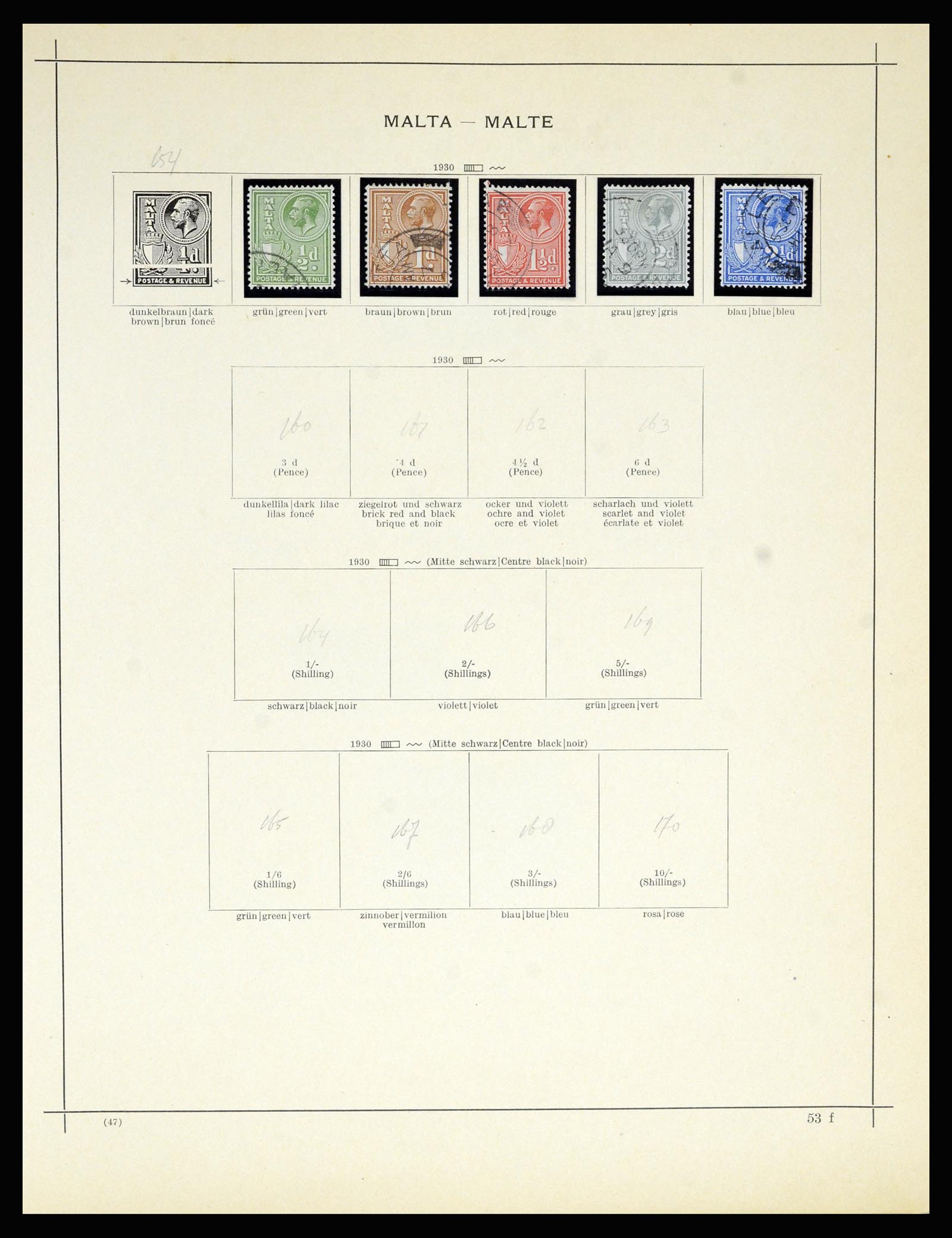 36799 064 - Postzegelverzameling 36799 Engeland 1840-1970.