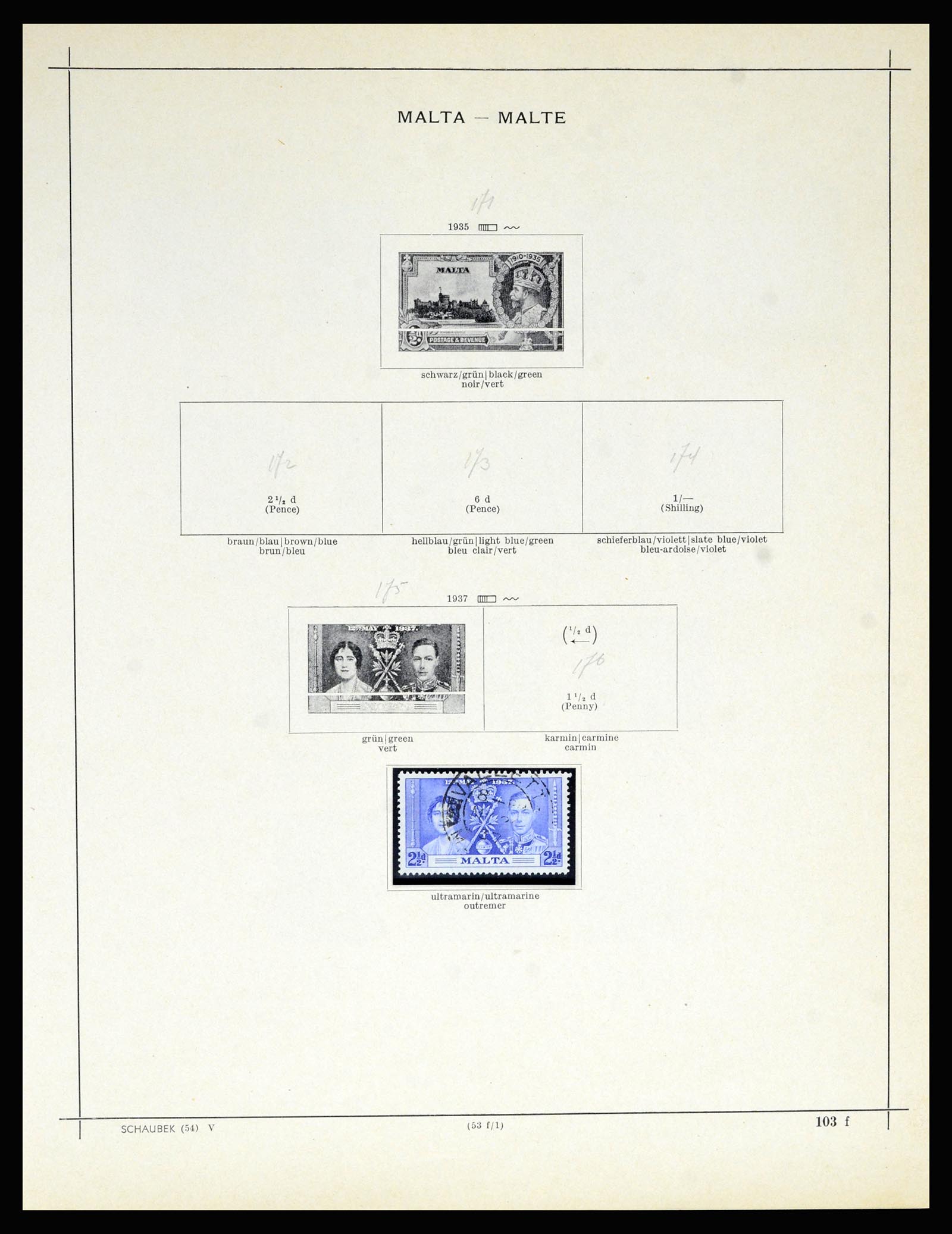 36799 065 - Postzegelverzameling 36799 Engeland 1840-1970.