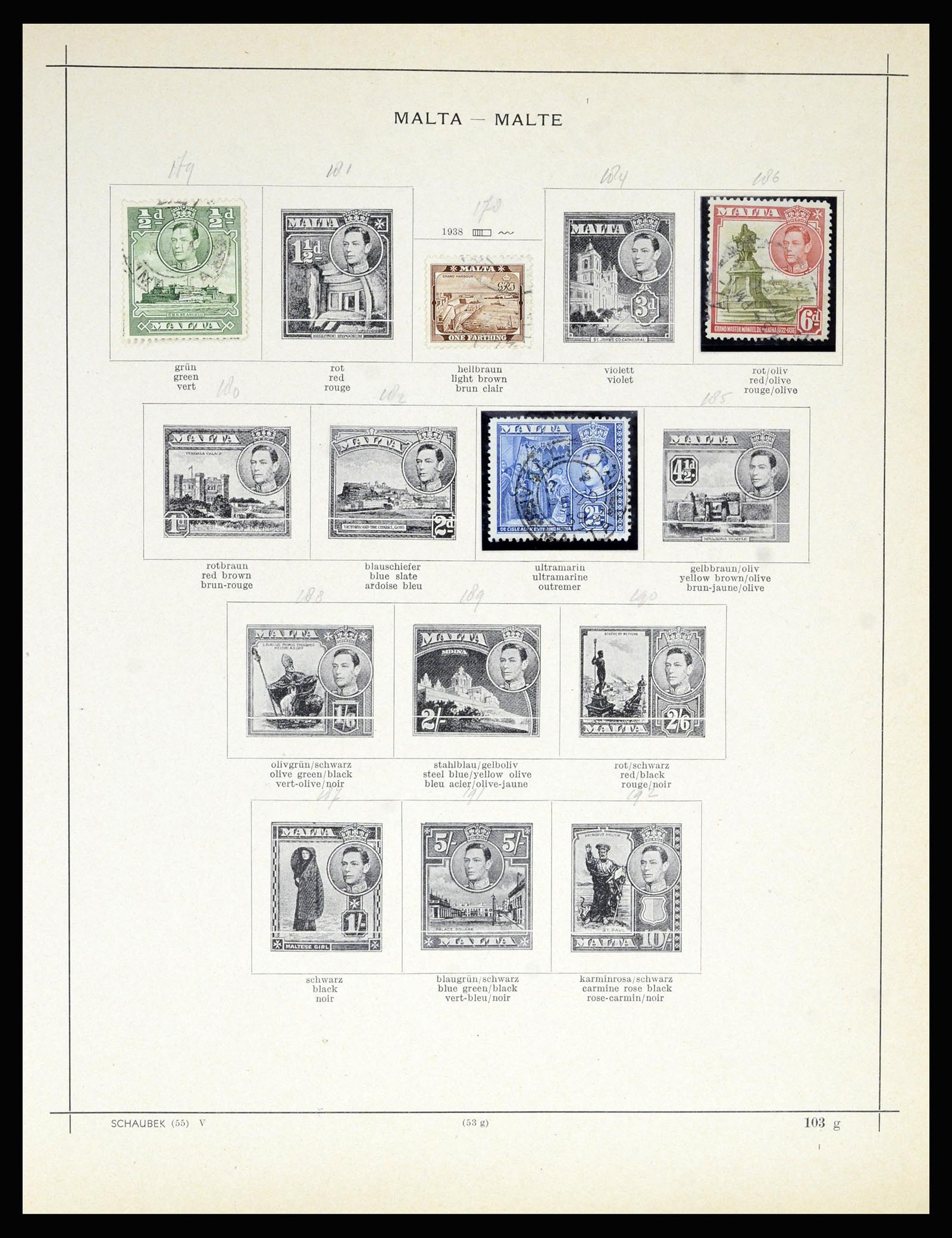 36799 066 - Stamp collection 36799 Great Britain 1840-1970.
