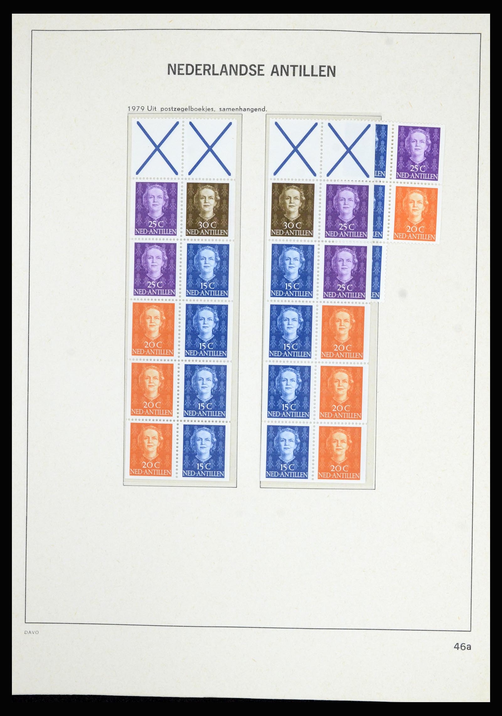36802 049 - Postzegelverzameling 36802 Curaçao en Nederlandse Antillen 1873-1993.