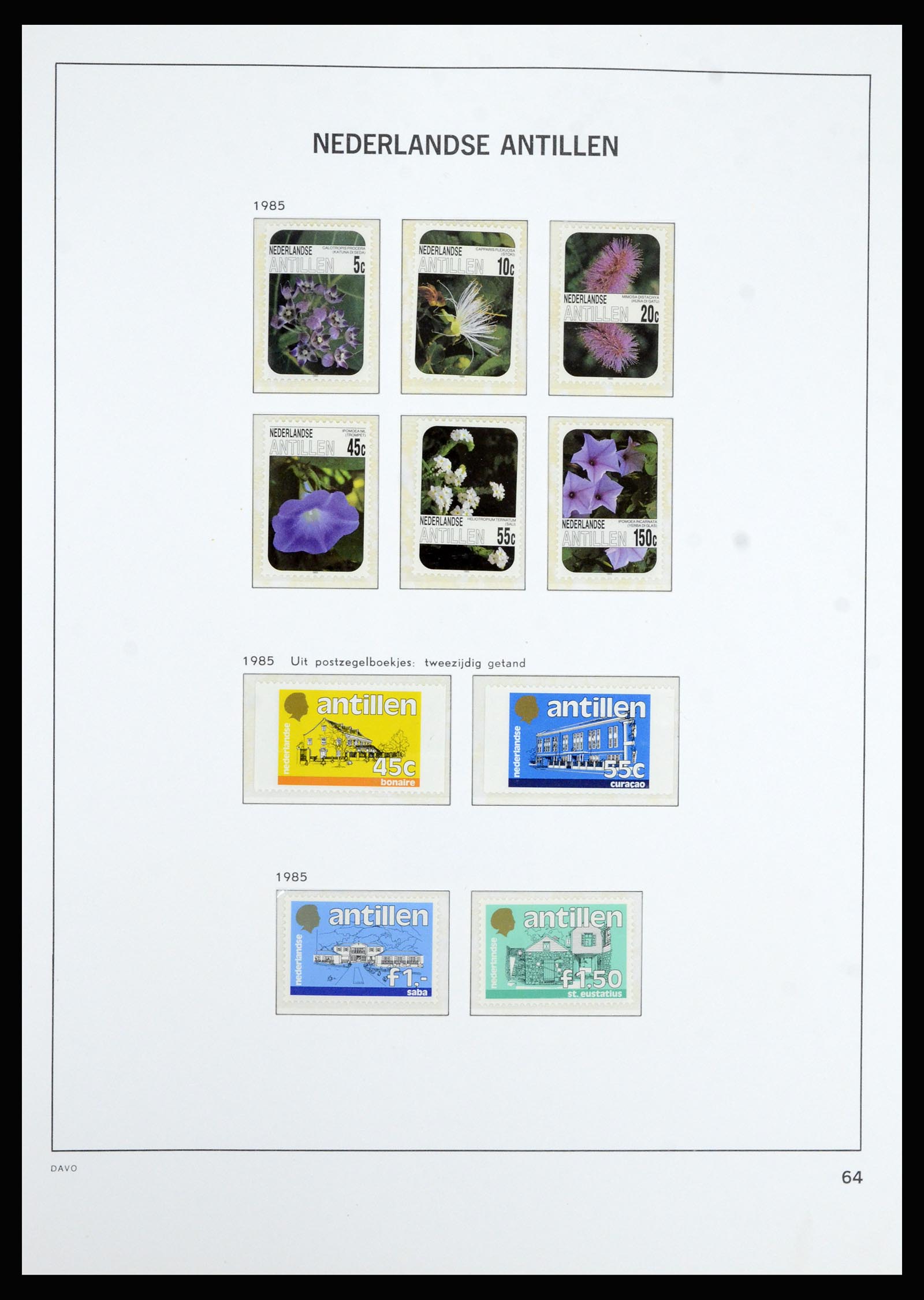 36802 069 - Postzegelverzameling 36802 Curaçao en Nederlandse Antillen 1873-1993.