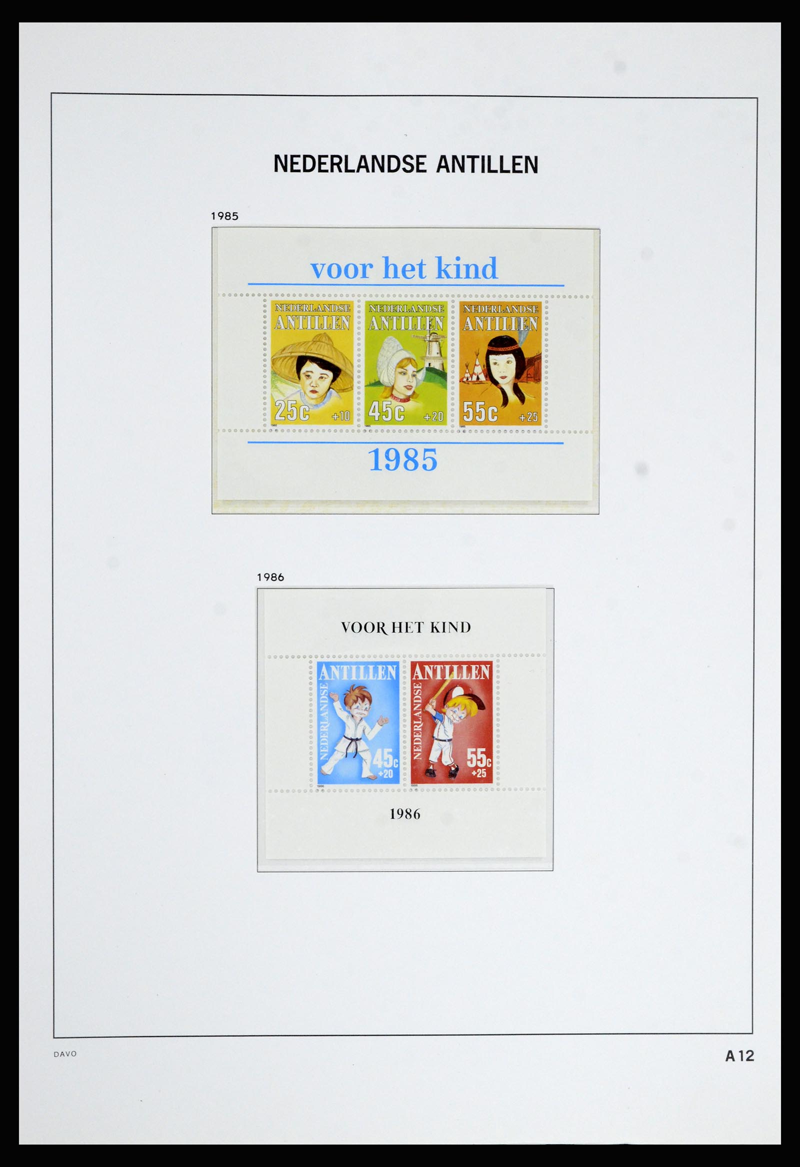 36802 105 - Postzegelverzameling 36802 Curaçao en Nederlandse Antillen 1873-1993.