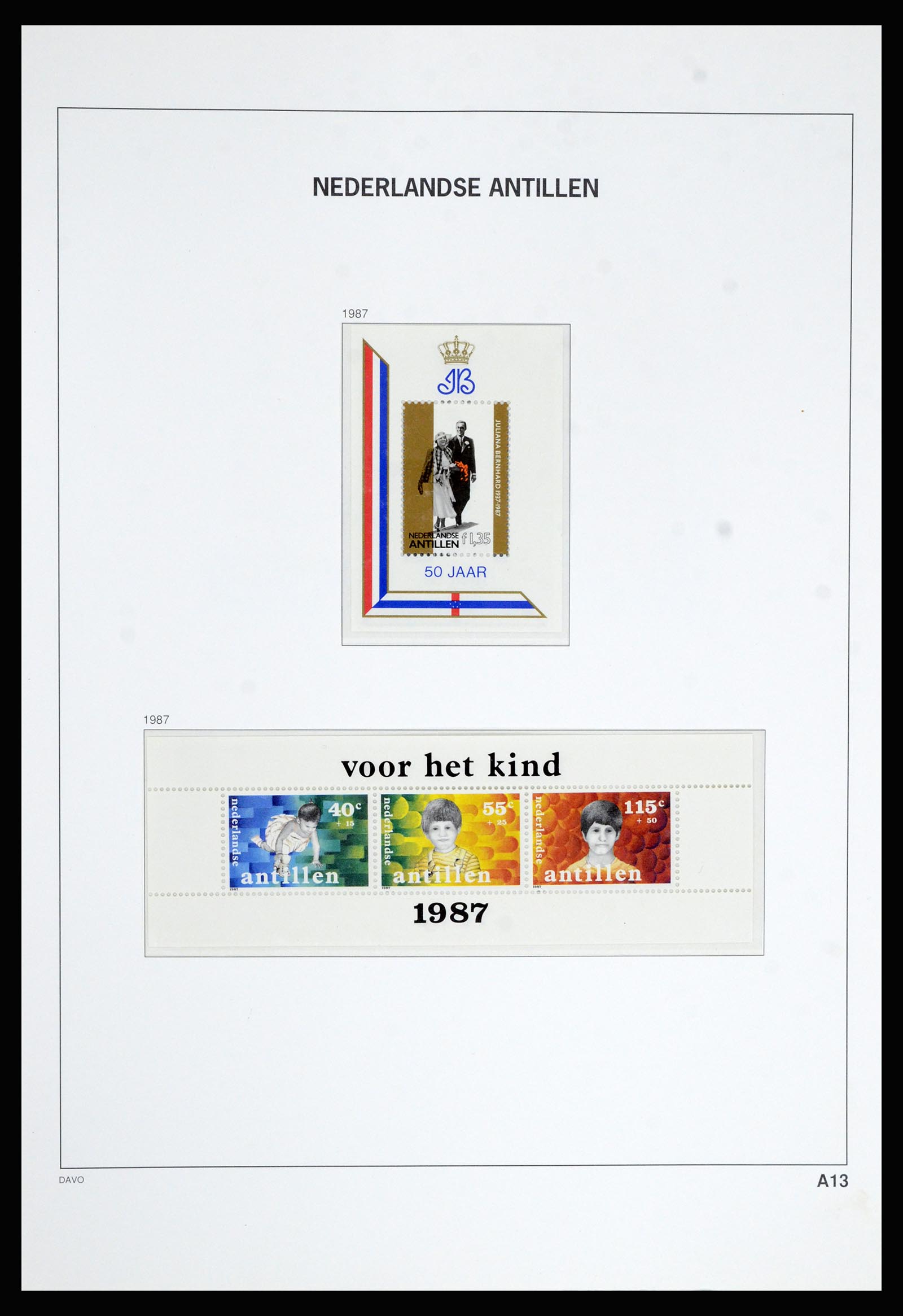 36802 106 - Postzegelverzameling 36802 Curaçao en Nederlandse Antillen 1873-1993.