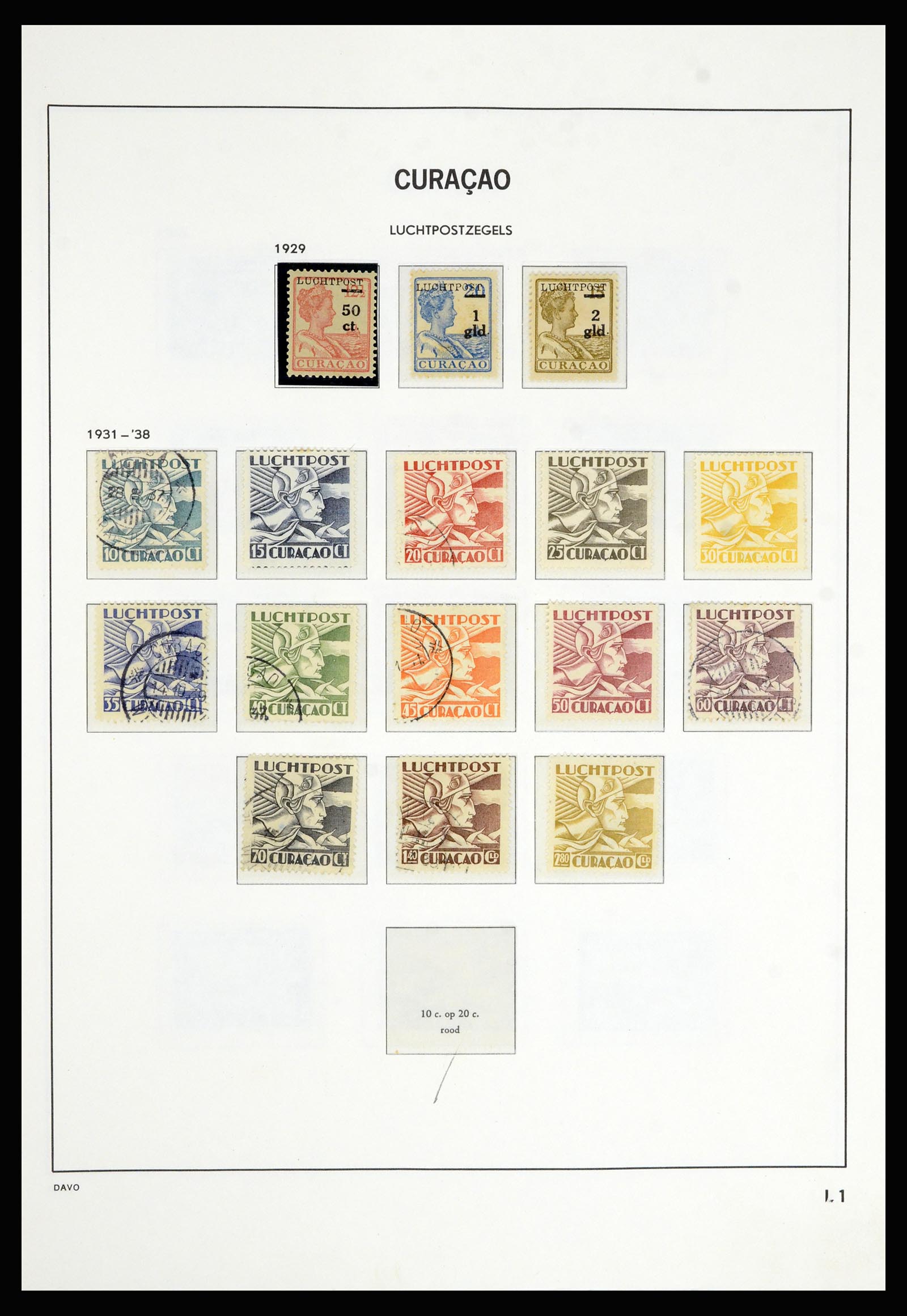 36802 113 - Stamp collection 36802 Curaçao and Dutch Antilles 1873-1993.