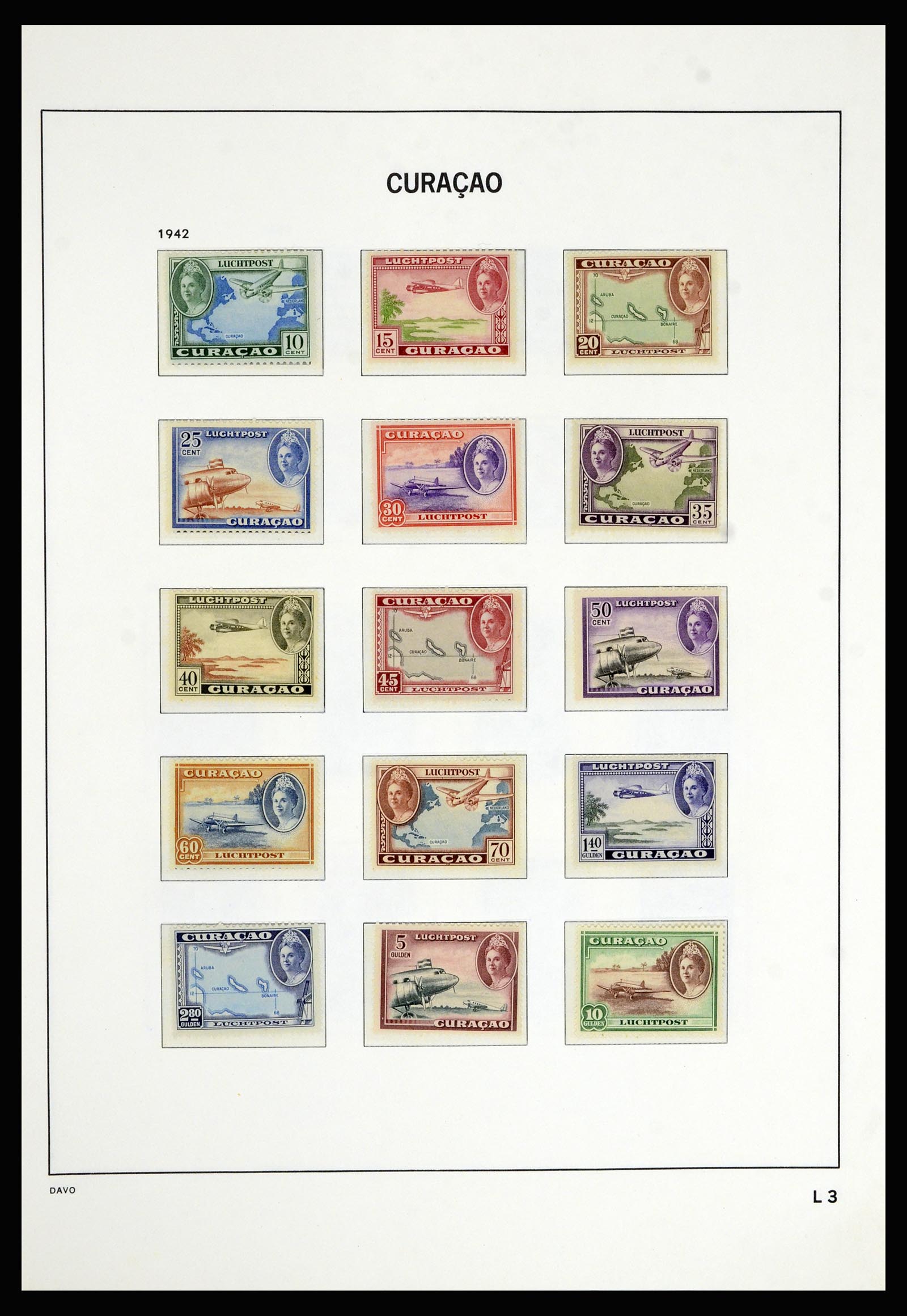 36802 114 - Stamp collection 36802 Curaçao and Dutch Antilles 1873-1993.