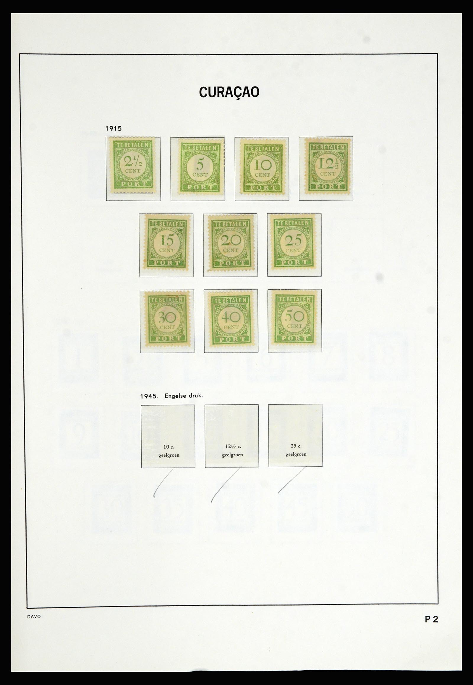 36802 119 - Postzegelverzameling 36802 Curaçao en Nederlandse Antillen 1873-1993.