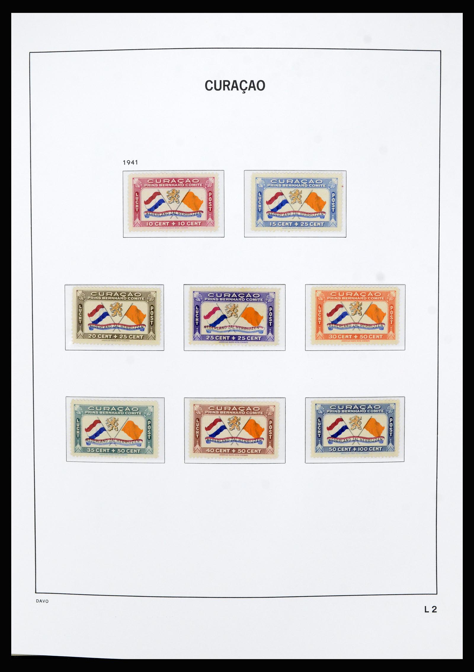 36803 015 - Postzegelverzameling 36803 Curaçao en Nederlandse Antillen 1873-1976.