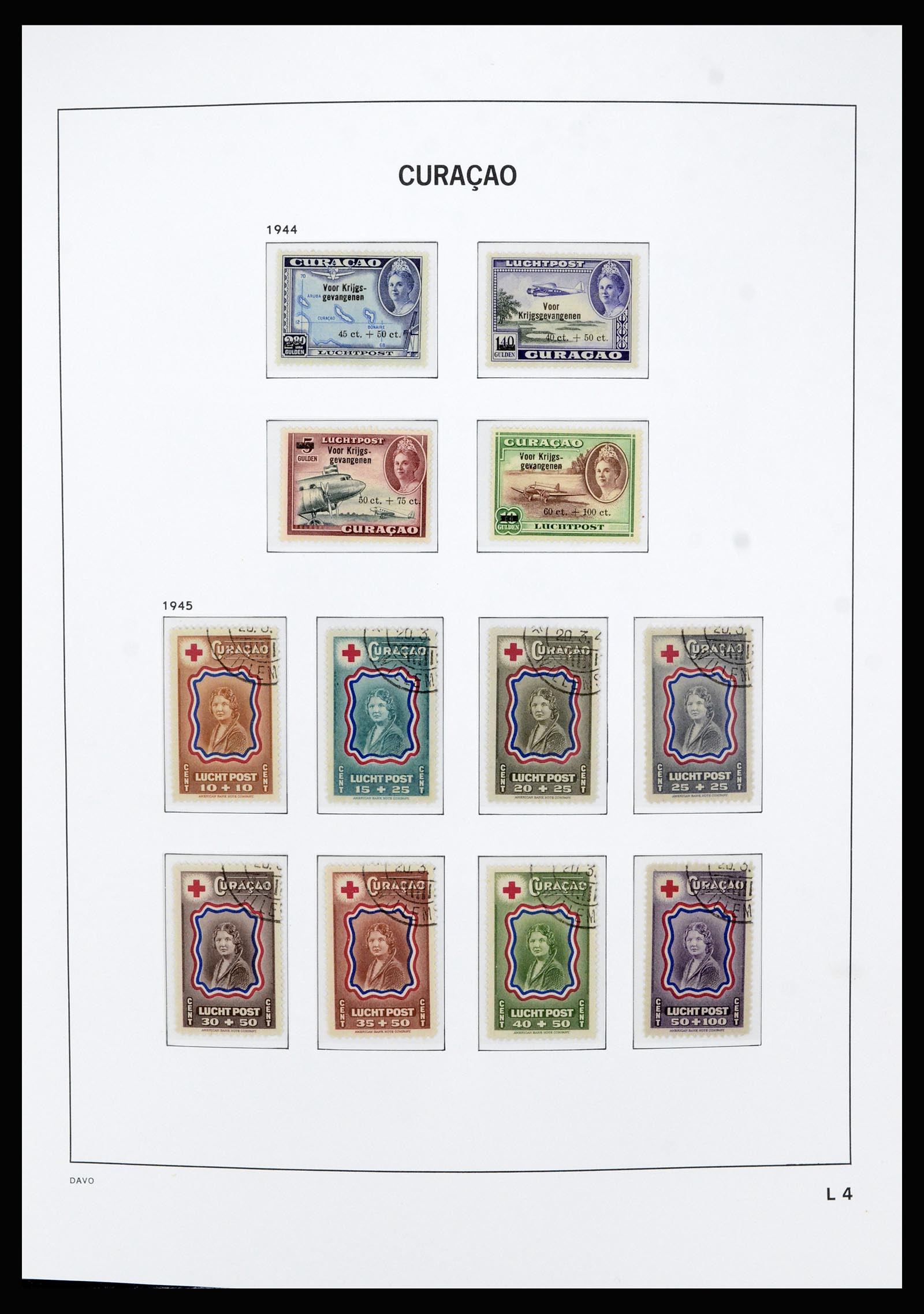 36803 017 - Postzegelverzameling 36803 Curaçao en Nederlandse Antillen 1873-1976.