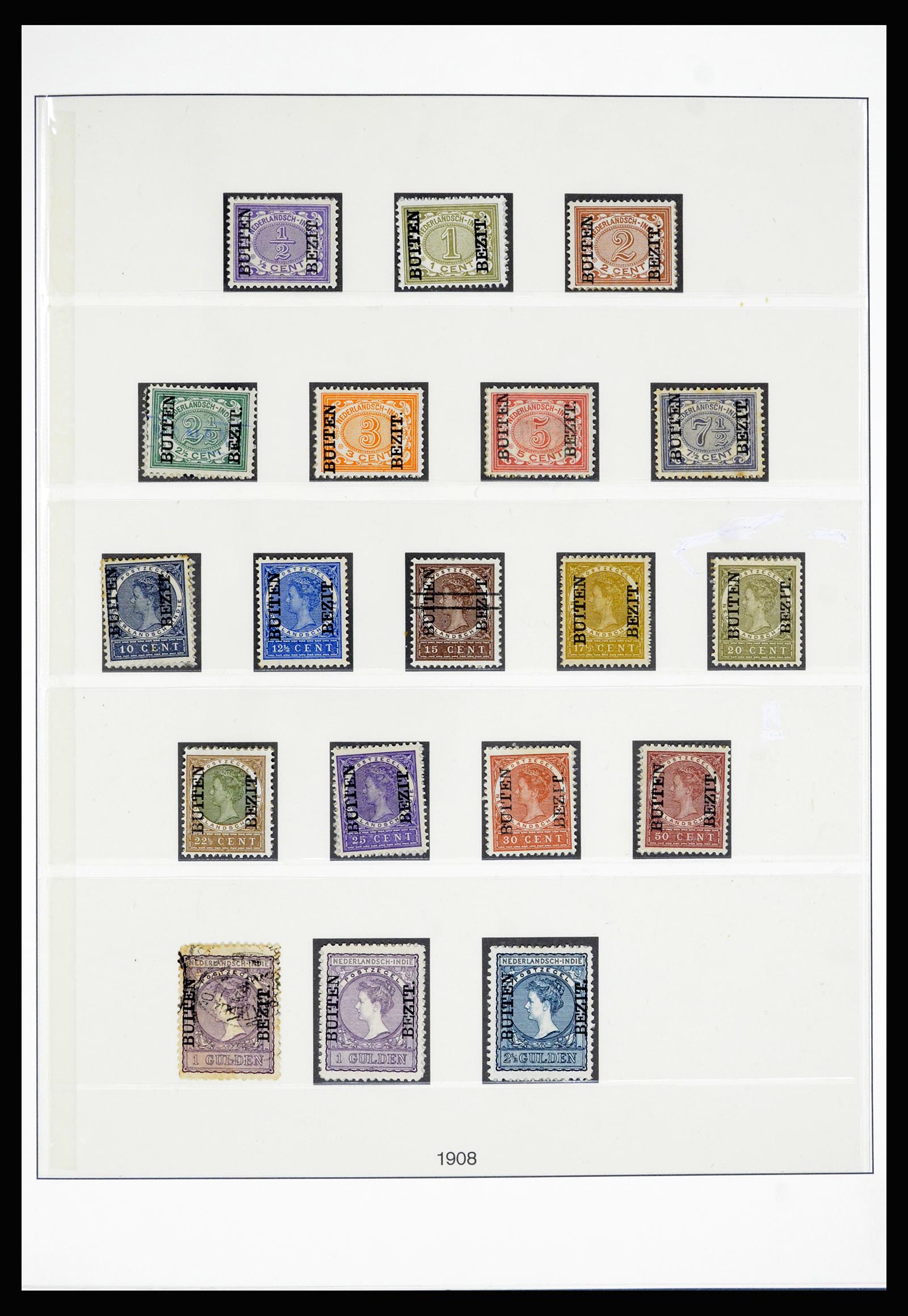 36804 015 - Postzegelverzameling 36804 Nederlands Indië 1864-1948.